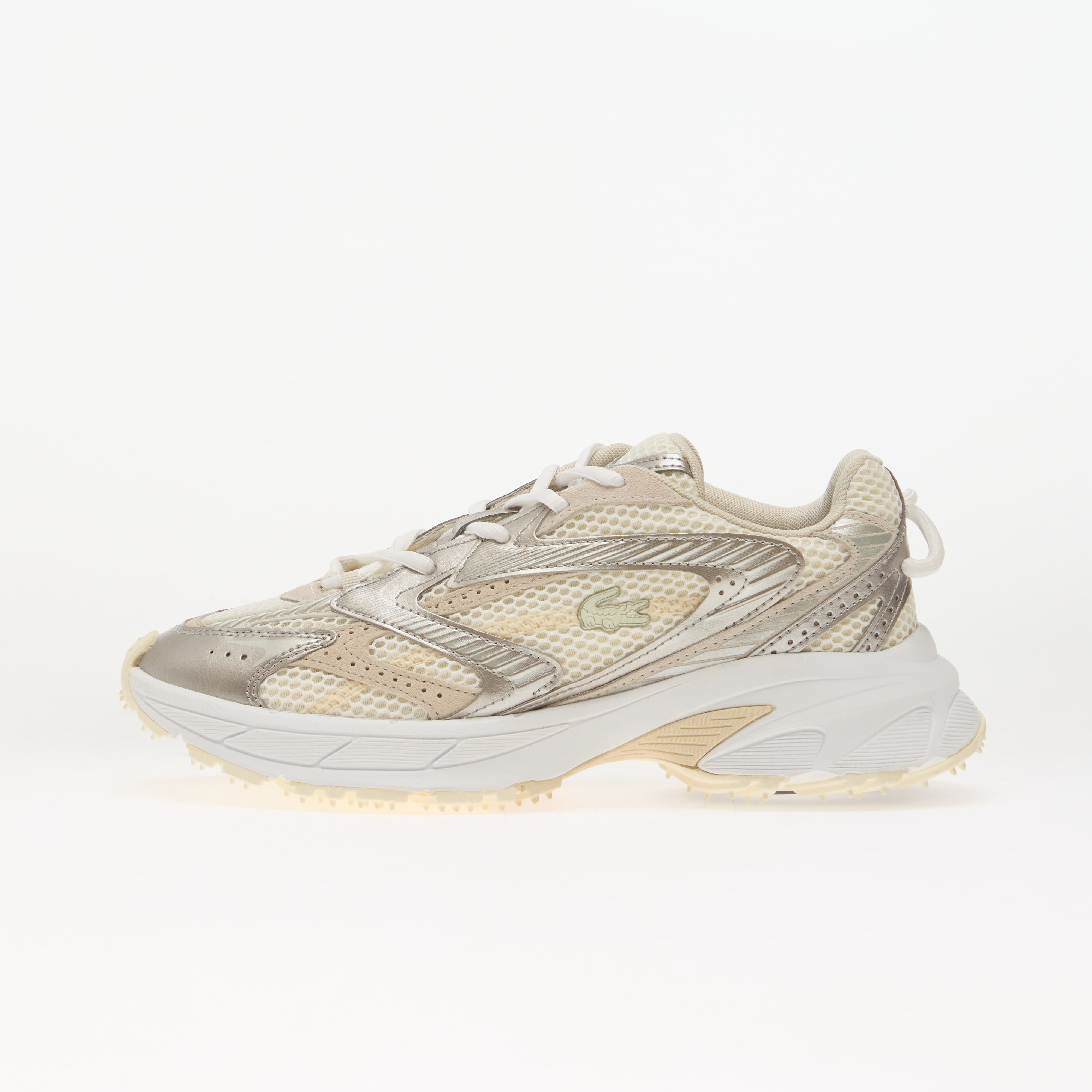 Сникърси Lacoste L003 Neo Shot Off White/ Silver EUR 37.5
