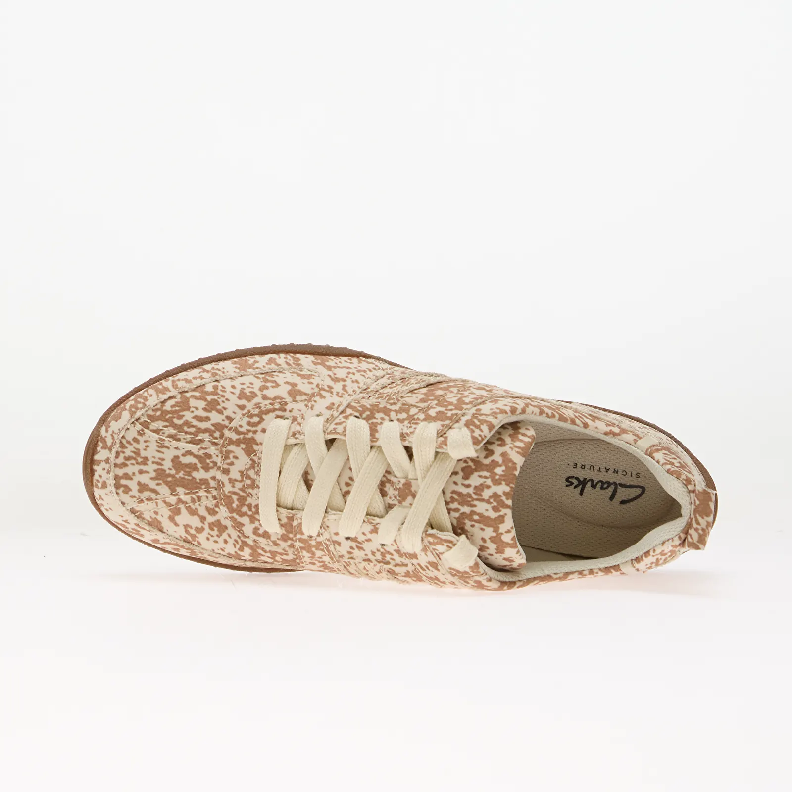 Loafers für Frauen Clarks Meridor Lace Animal Print Brown