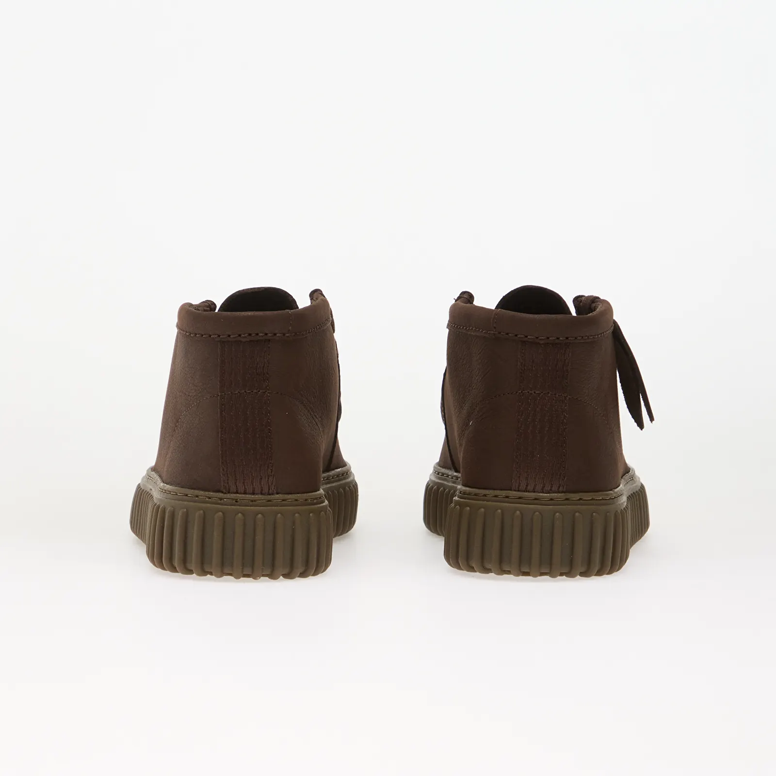 Miesten saappaat Clarks Torhill Hi Leather Dark Brown