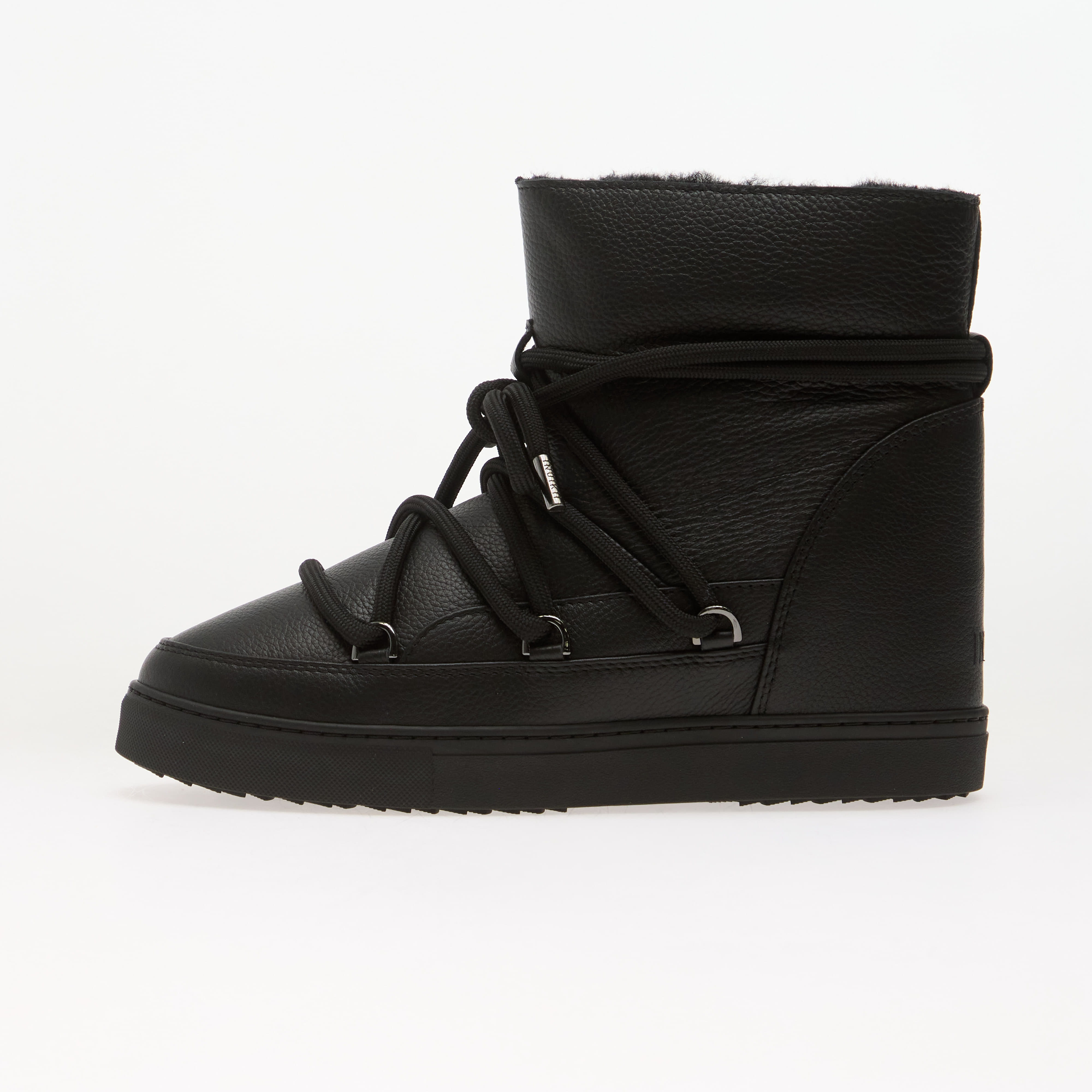 Inuikii Full Leather Wedge Black 40