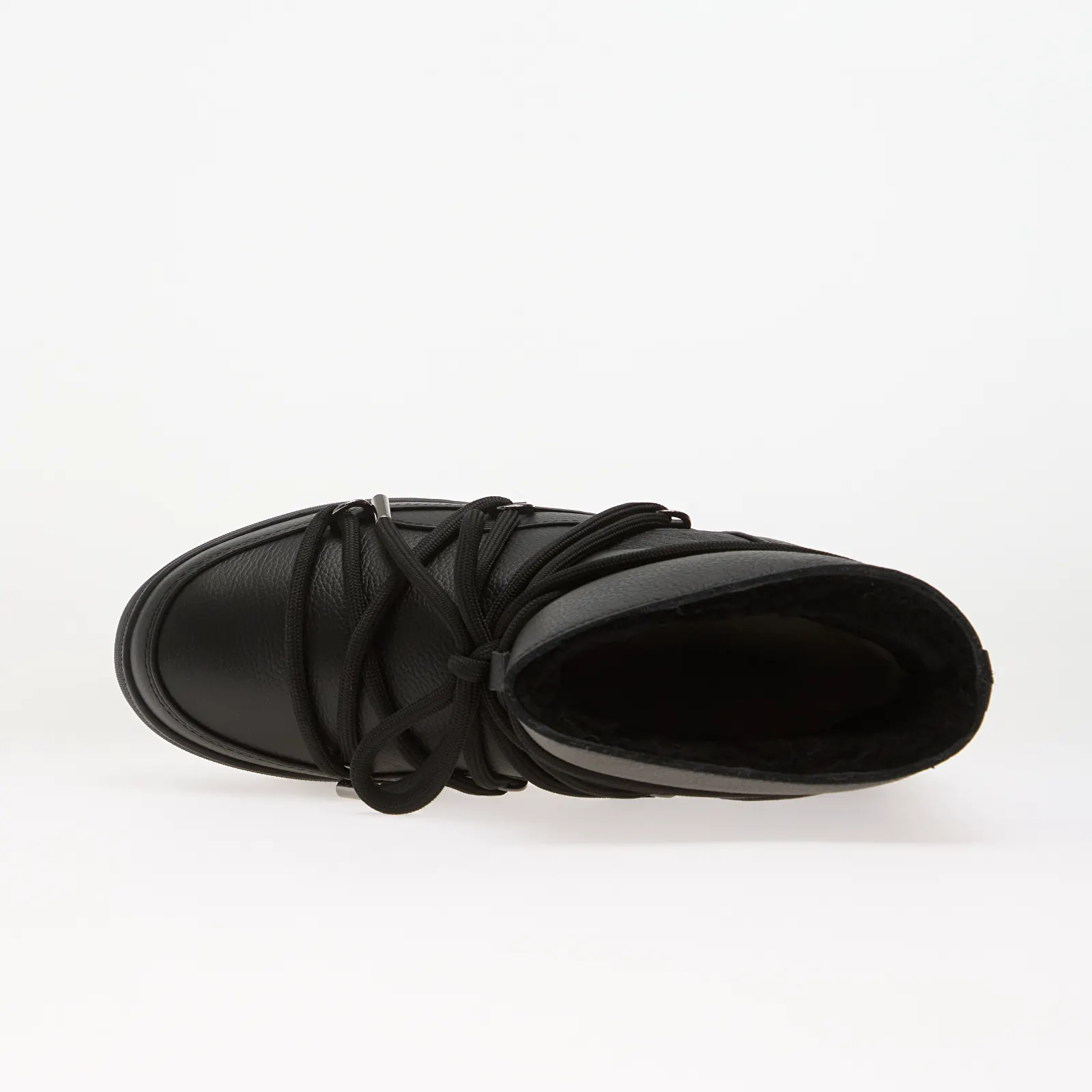 Boots Inuikii Full Leather Wedge Black