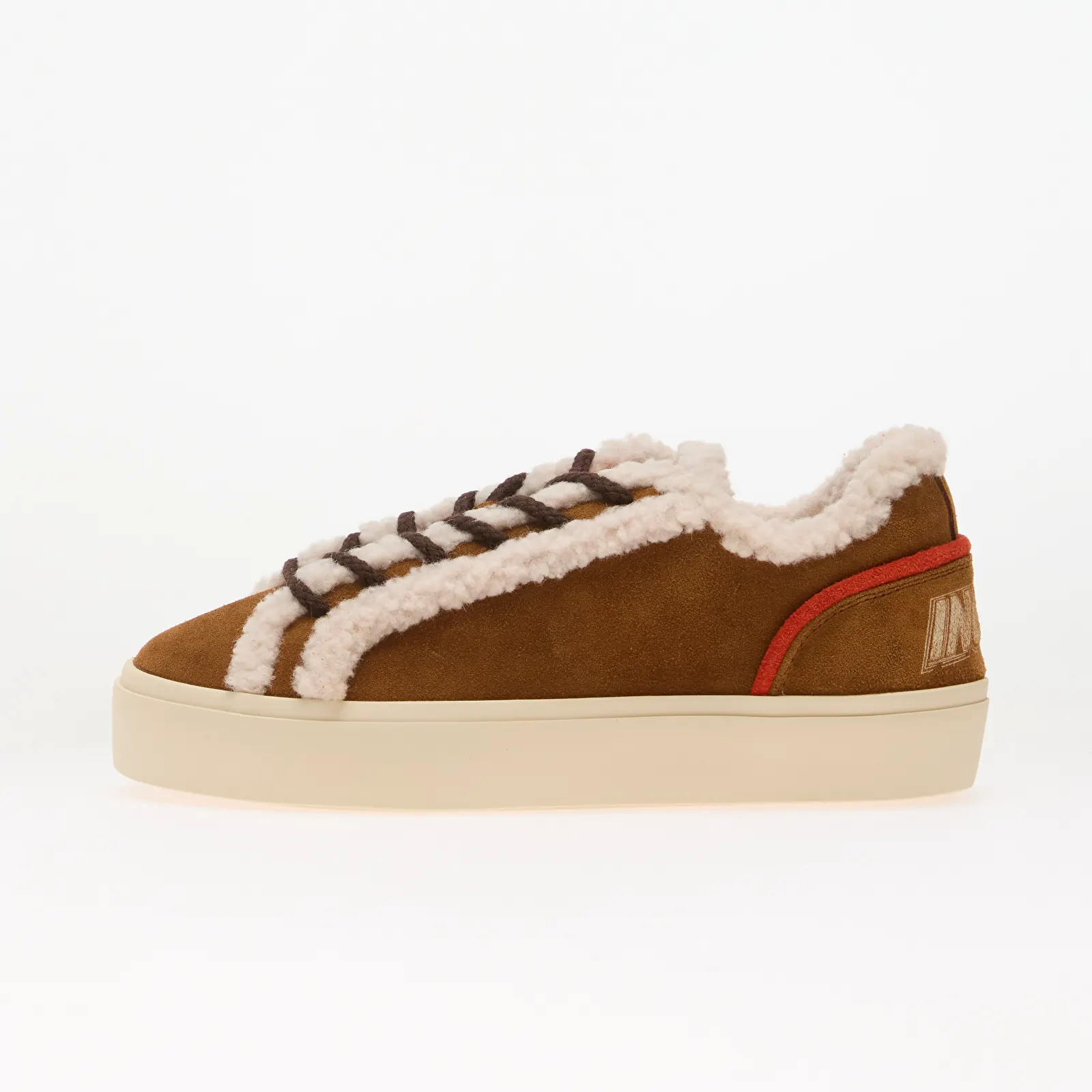 Boots Inuikii Lila Shearling Lace Up Brown