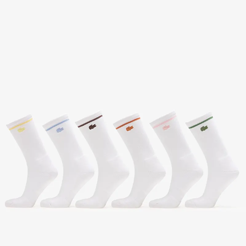 Lacoste Crew Socks White