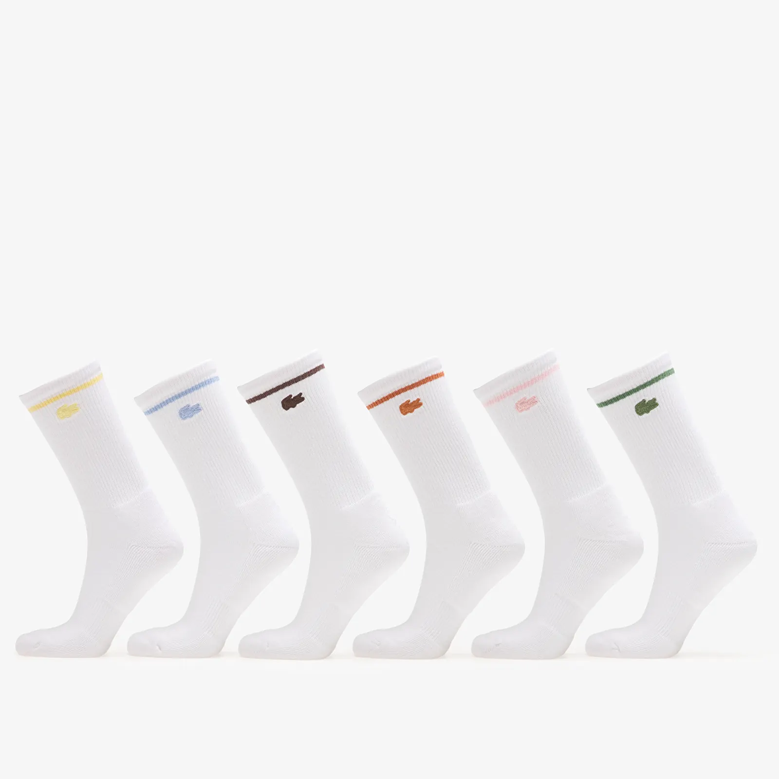 Sokken Lacoste Crew Socks White
