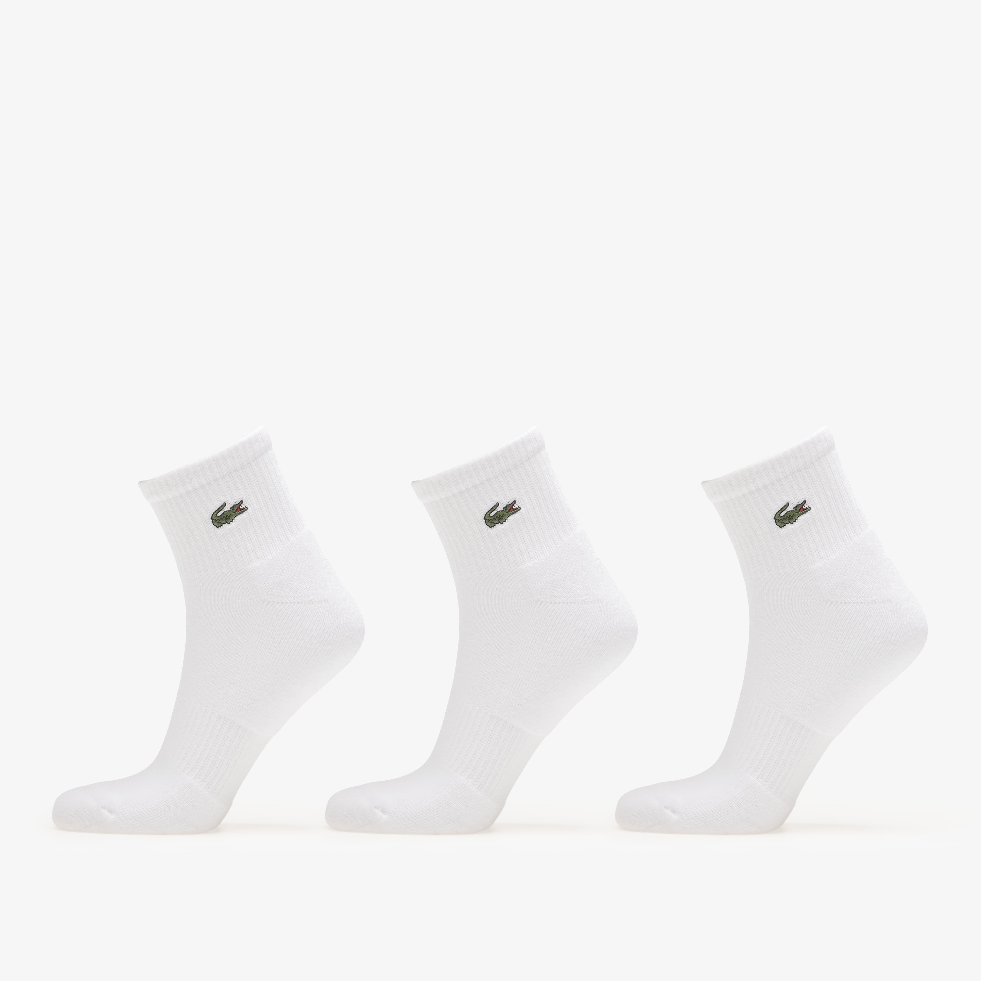 Ponožky Lacoste Ankle Socks White 35-38