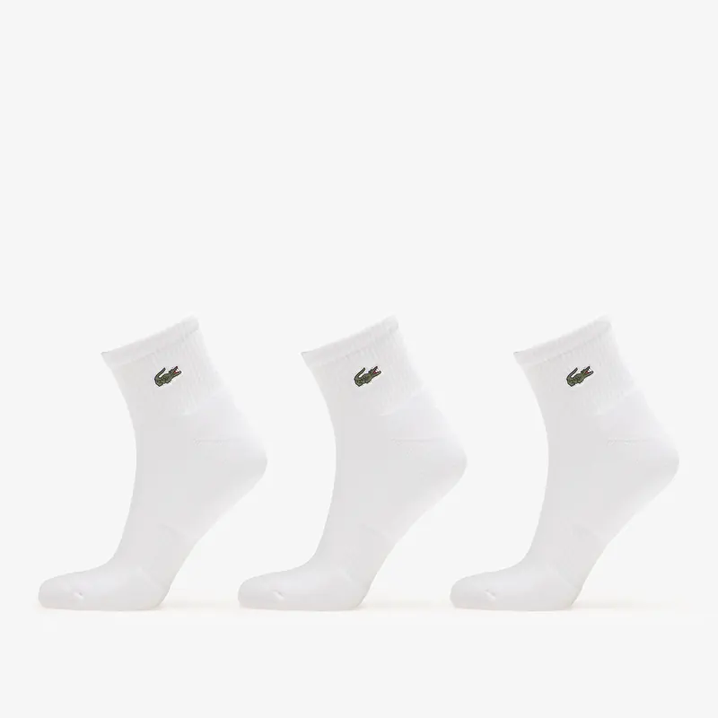 Lacoste Ankle Socks White