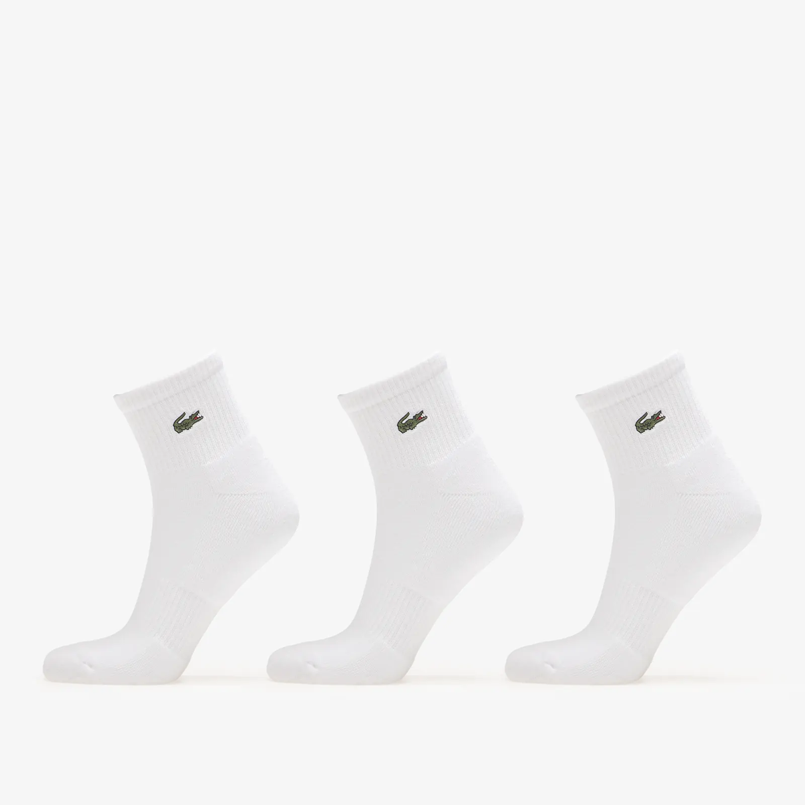 Skarpetki Lacoste Ankle Socks White