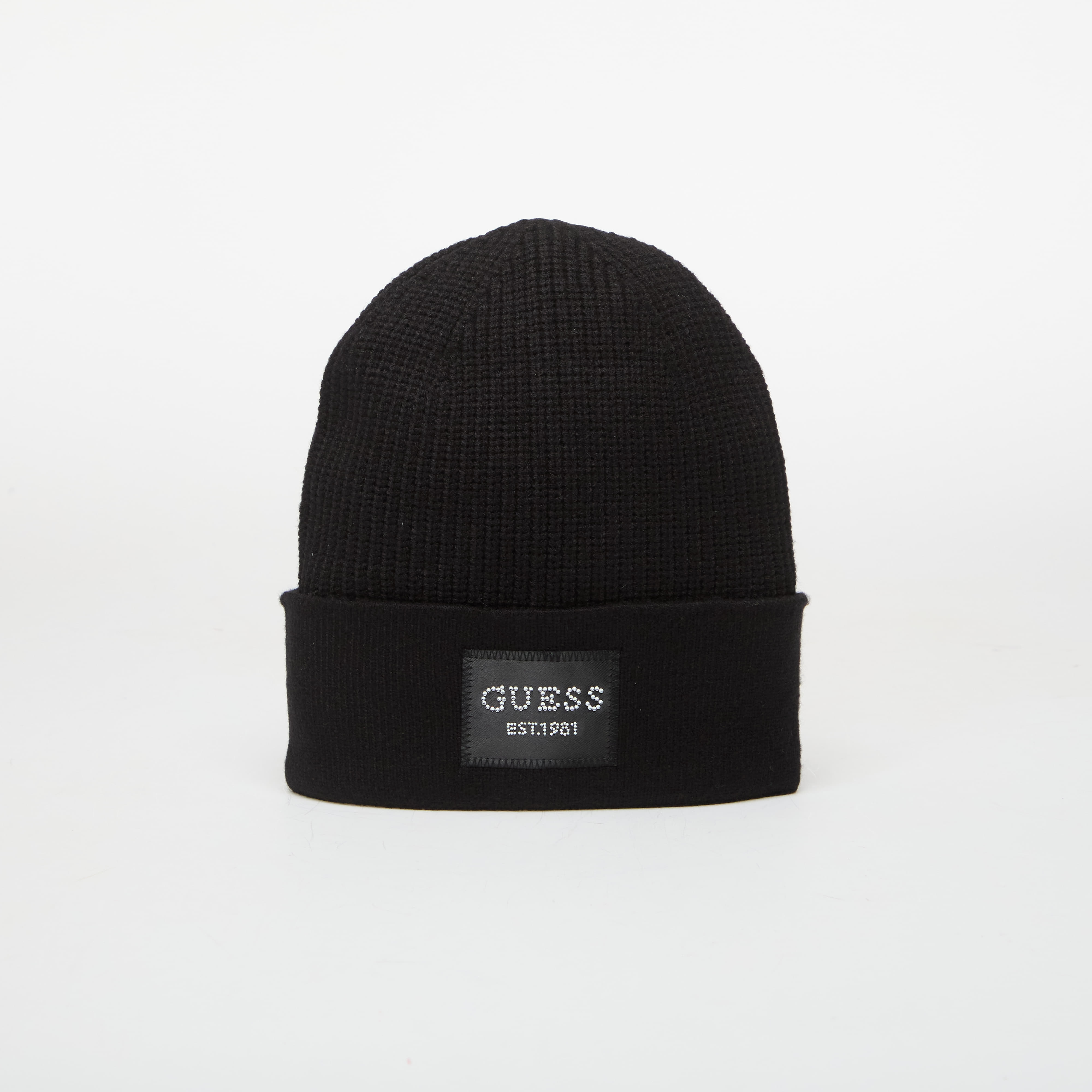 Шапка GUESS Knitted Beanie Black M