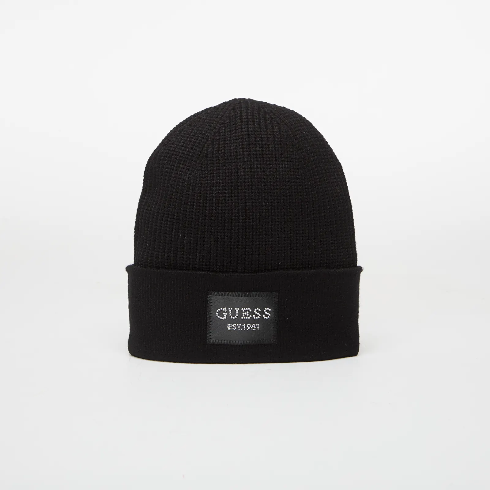 Чоловічі капелюхи GUESS Knitted Beanie Black