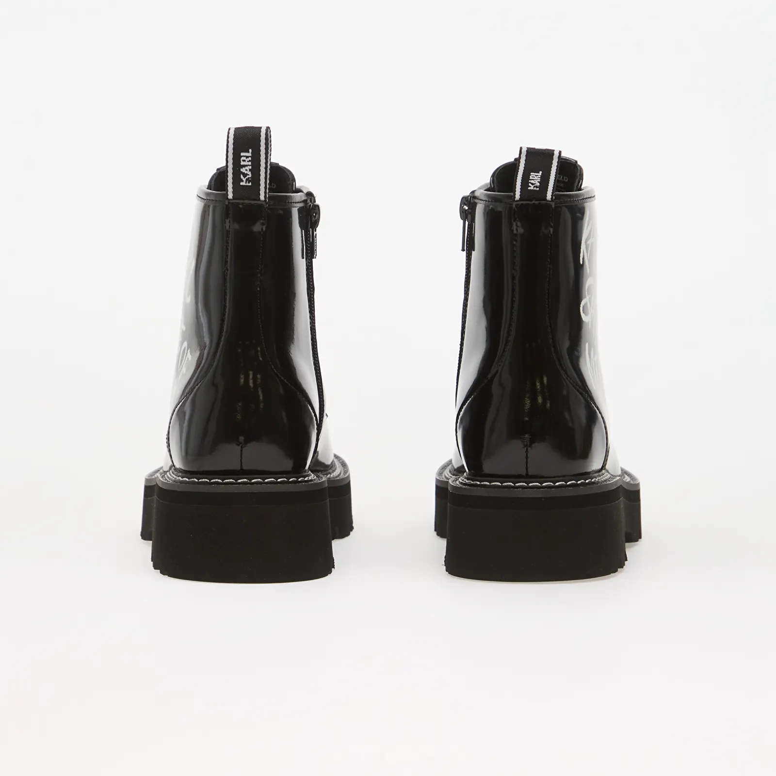 Dámske boots Karl Lagerfeld Jeans Kyla Karl State Of Mind Hi Boot Black Lthr