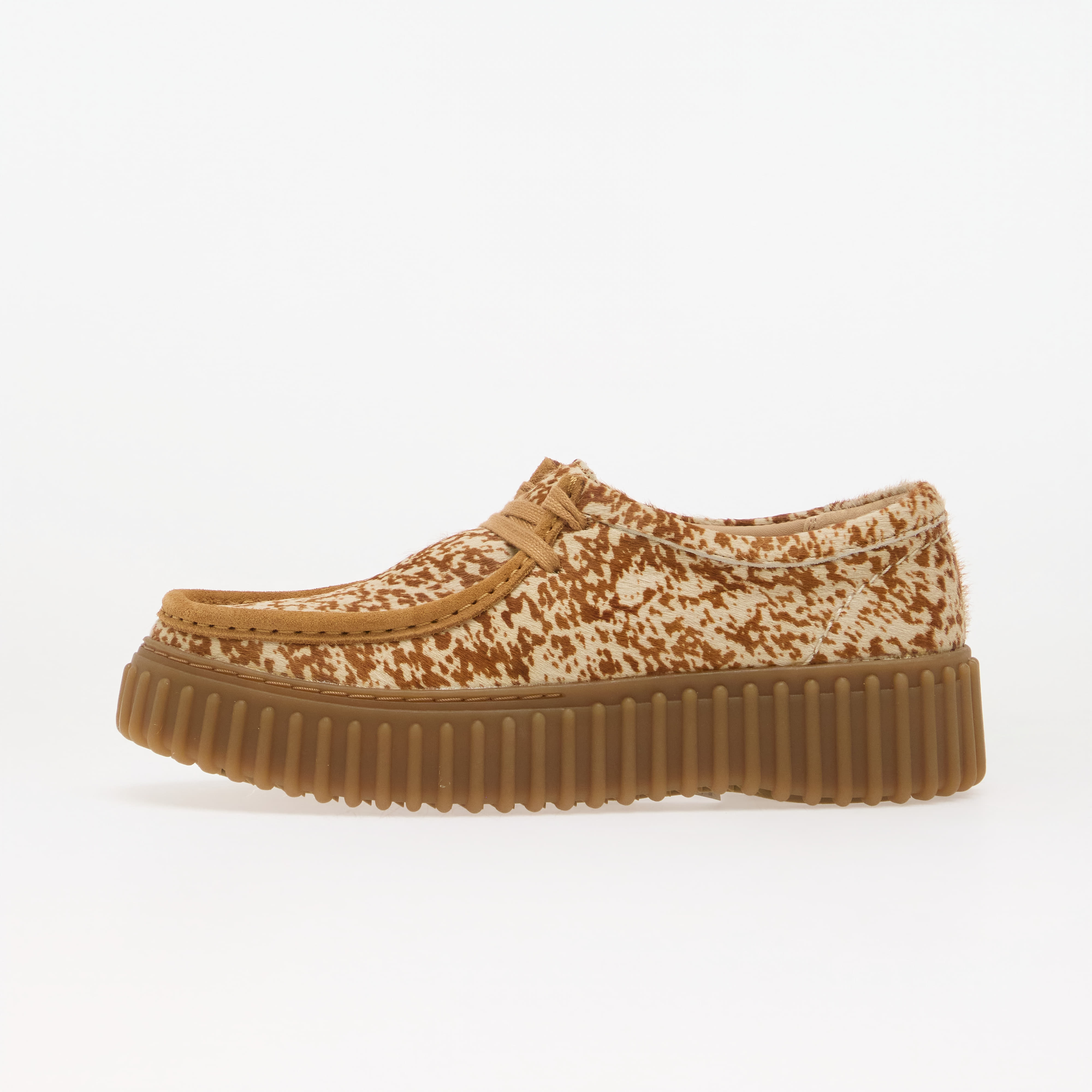 Clarks Torhill Bee Animal Print Brown 8