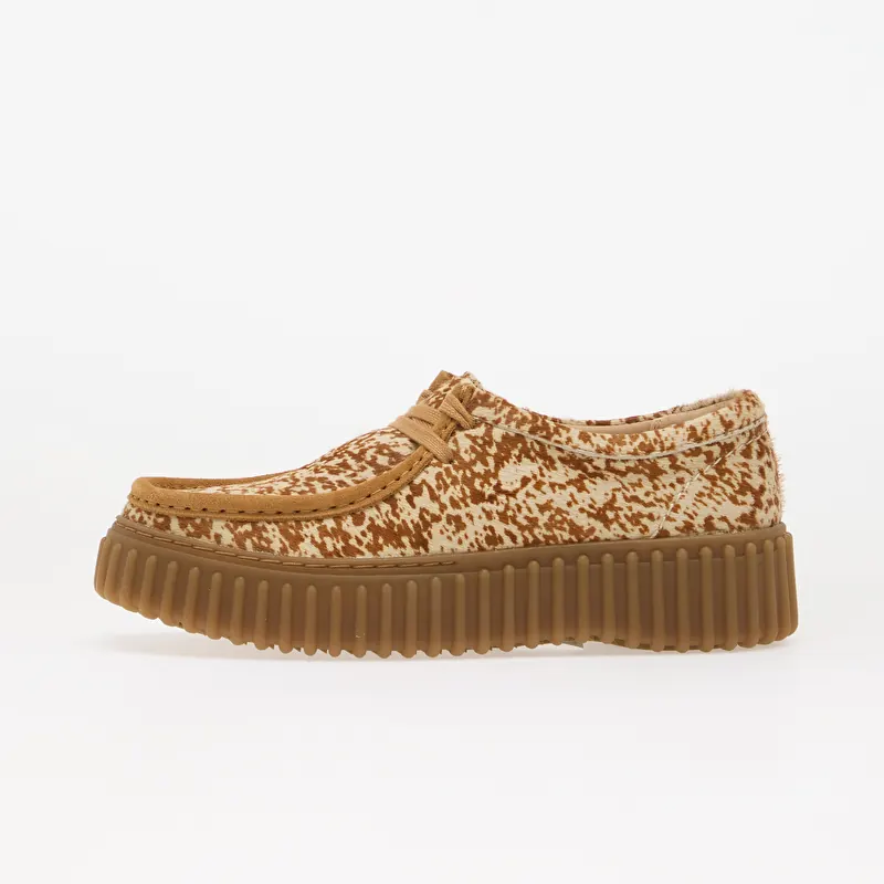 Clarks Torhill Bee Animal Print Brown