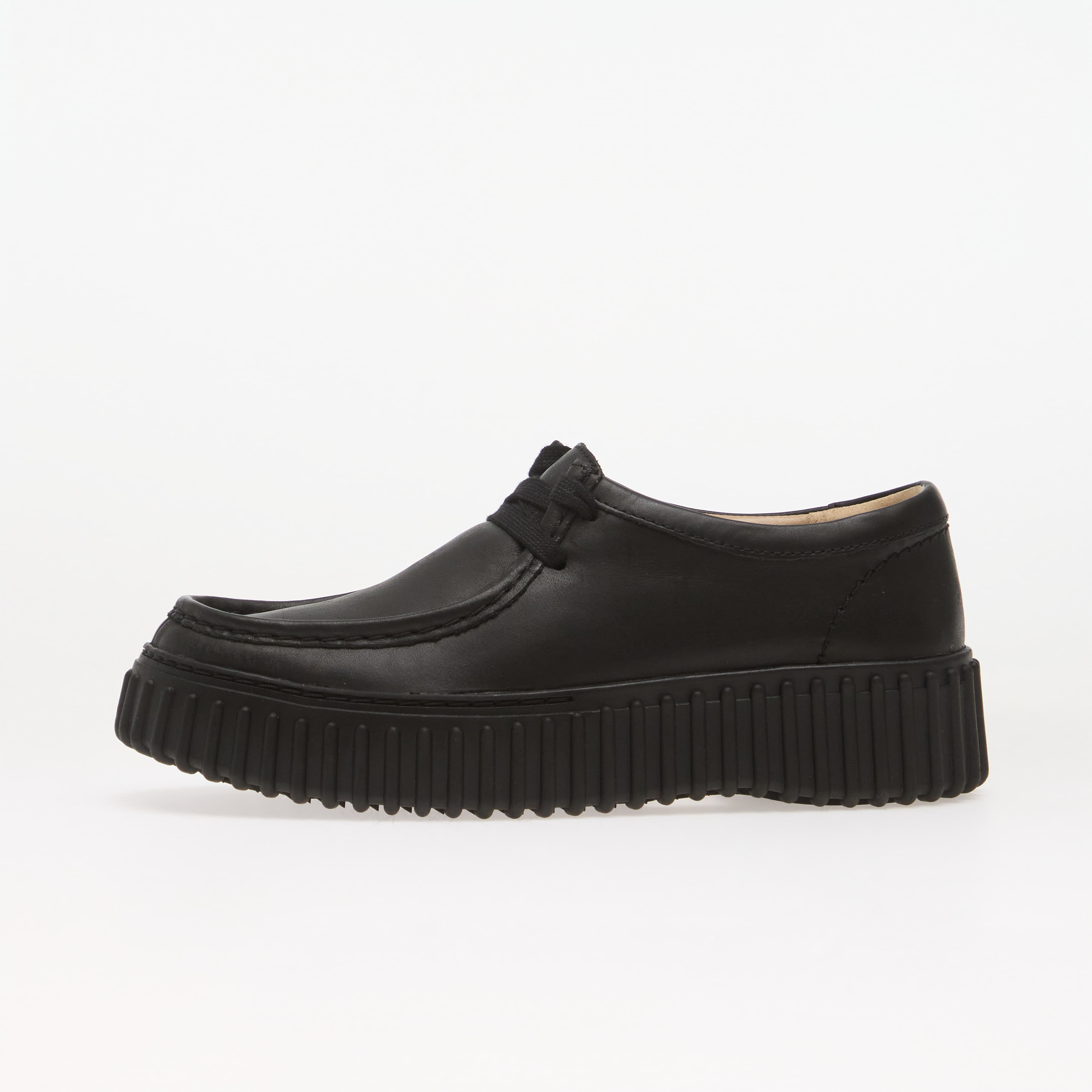 Clarks Torhill Bee Leather Black 9.5