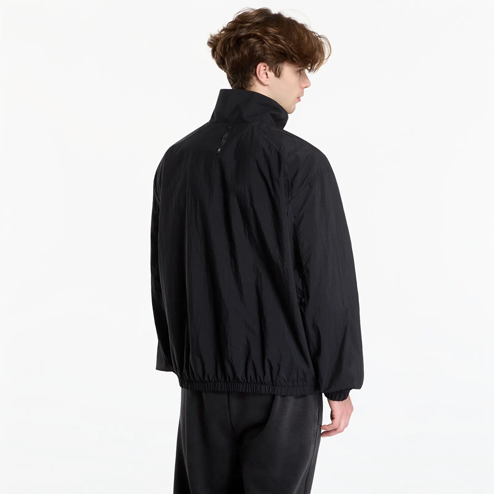 Jachete Windbreaker pentru bărbați Under Armour Unstoppable Woven Half Zip Solid Ultimate Black