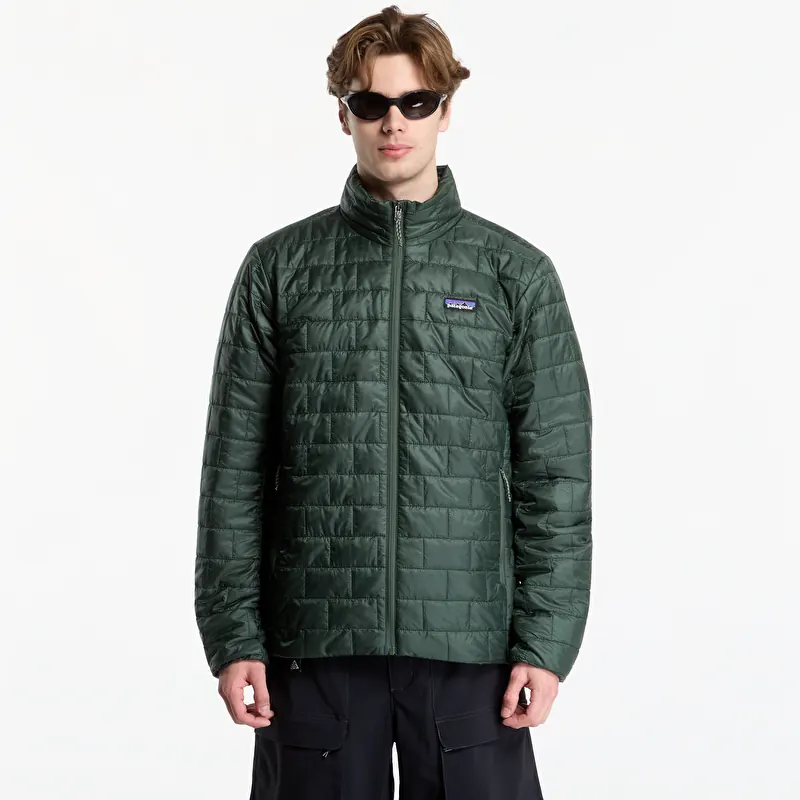 Dzseki Patagonia M's Nano Puff Jacket Treeline Green