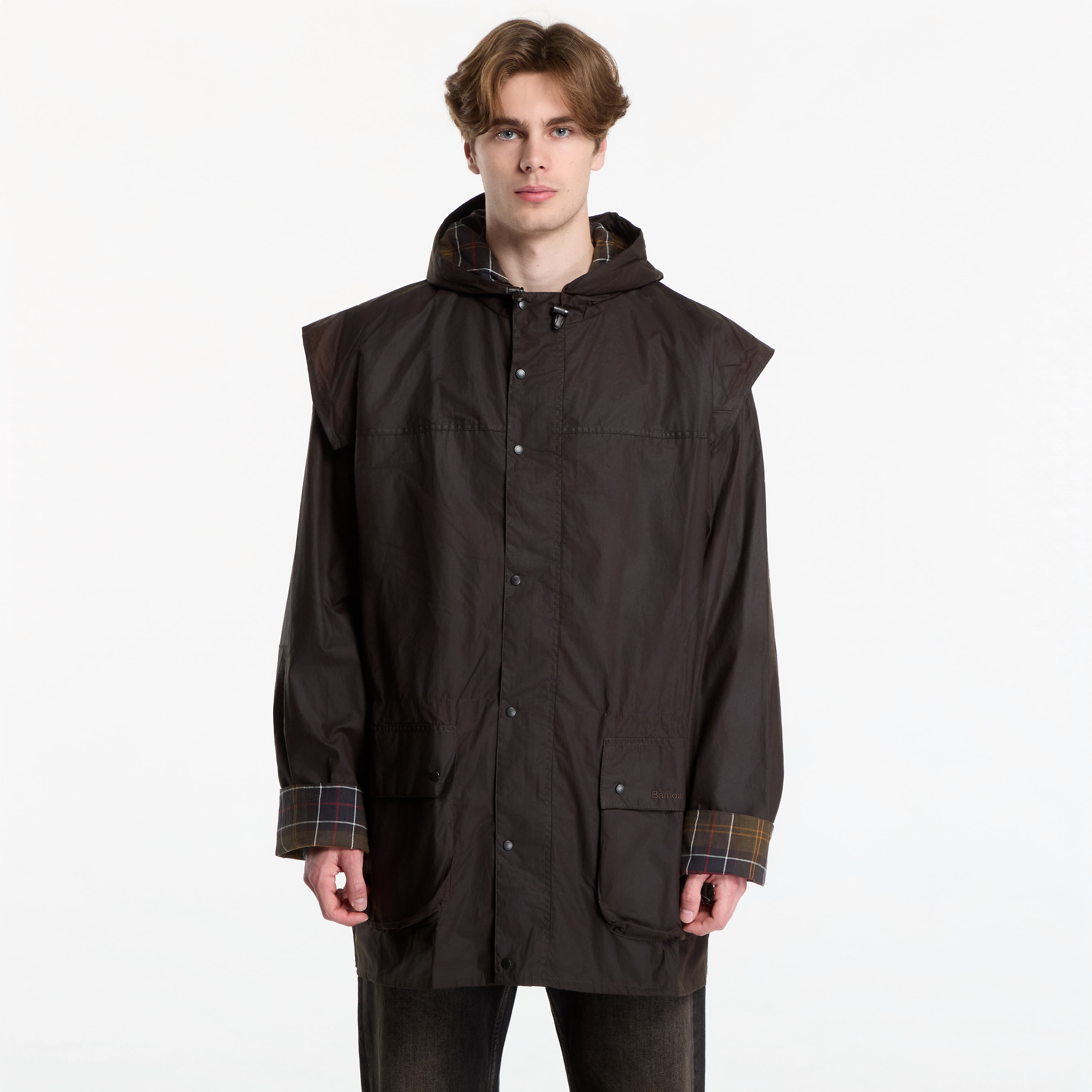 Яке Barbour Classic Durham Wax Jacket Olive 48