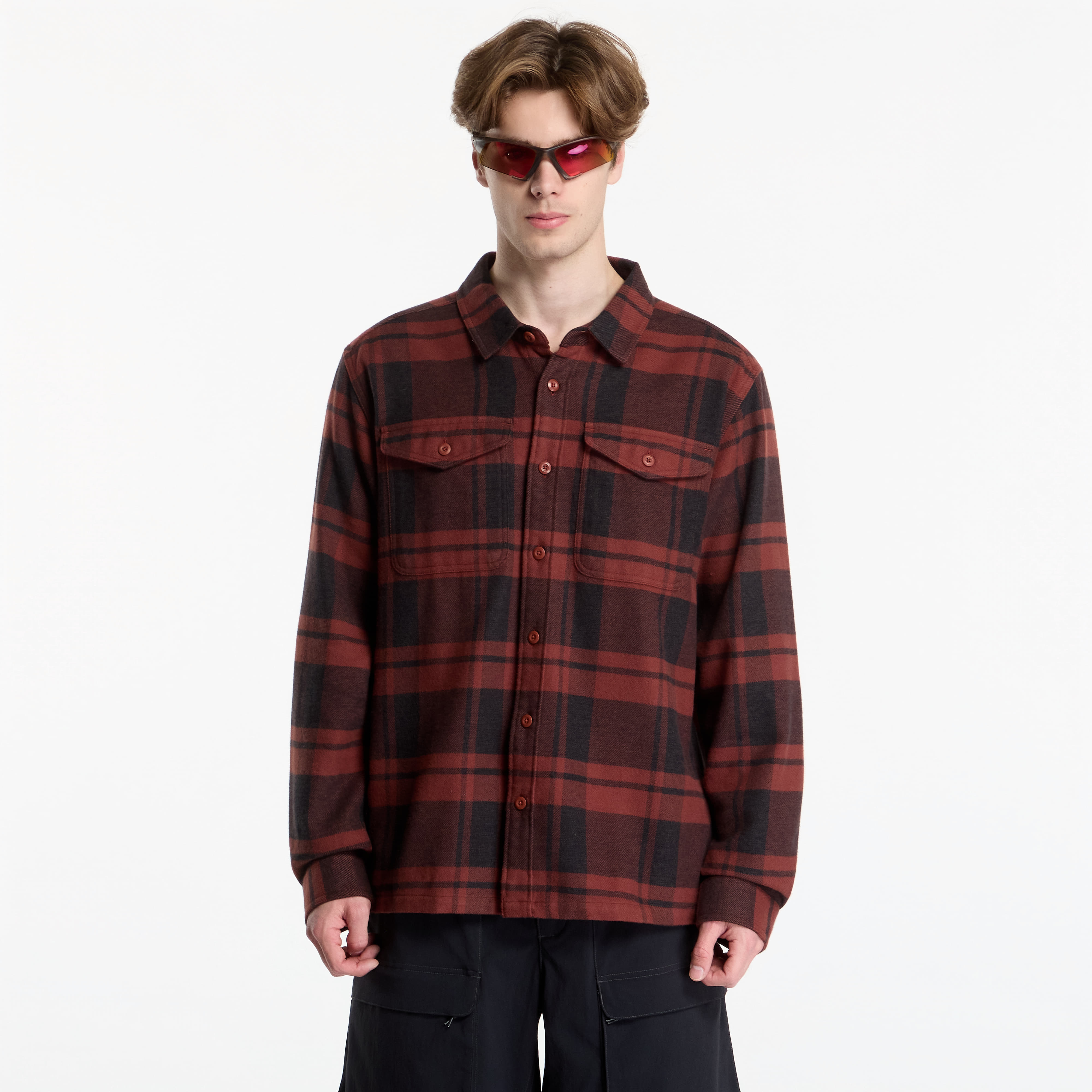 Риза Patagonia M's Fjord Flannel Shirt Rusty Red L