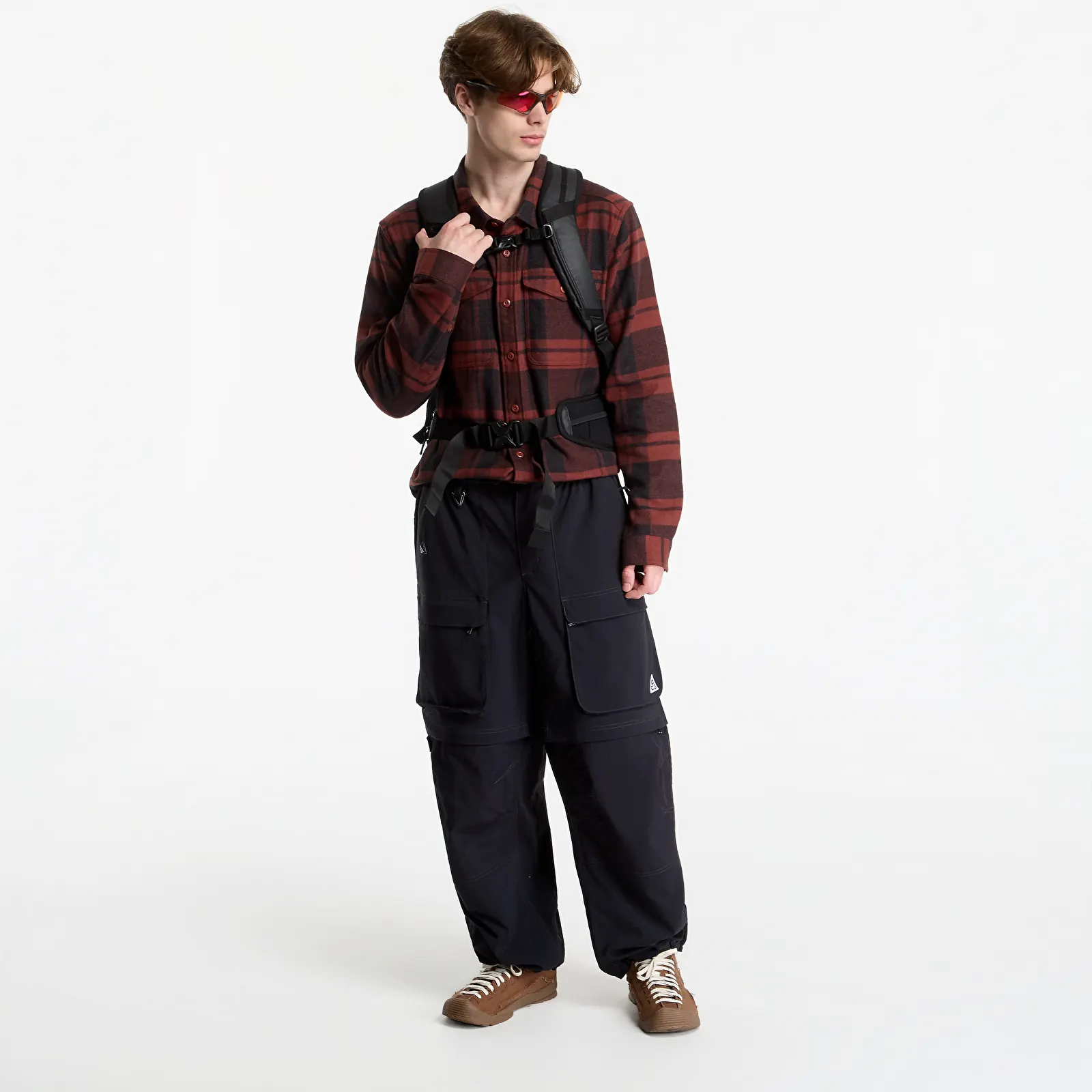 Overhemden Patagonia M's Fjord Flannel Shirt Rusty Red