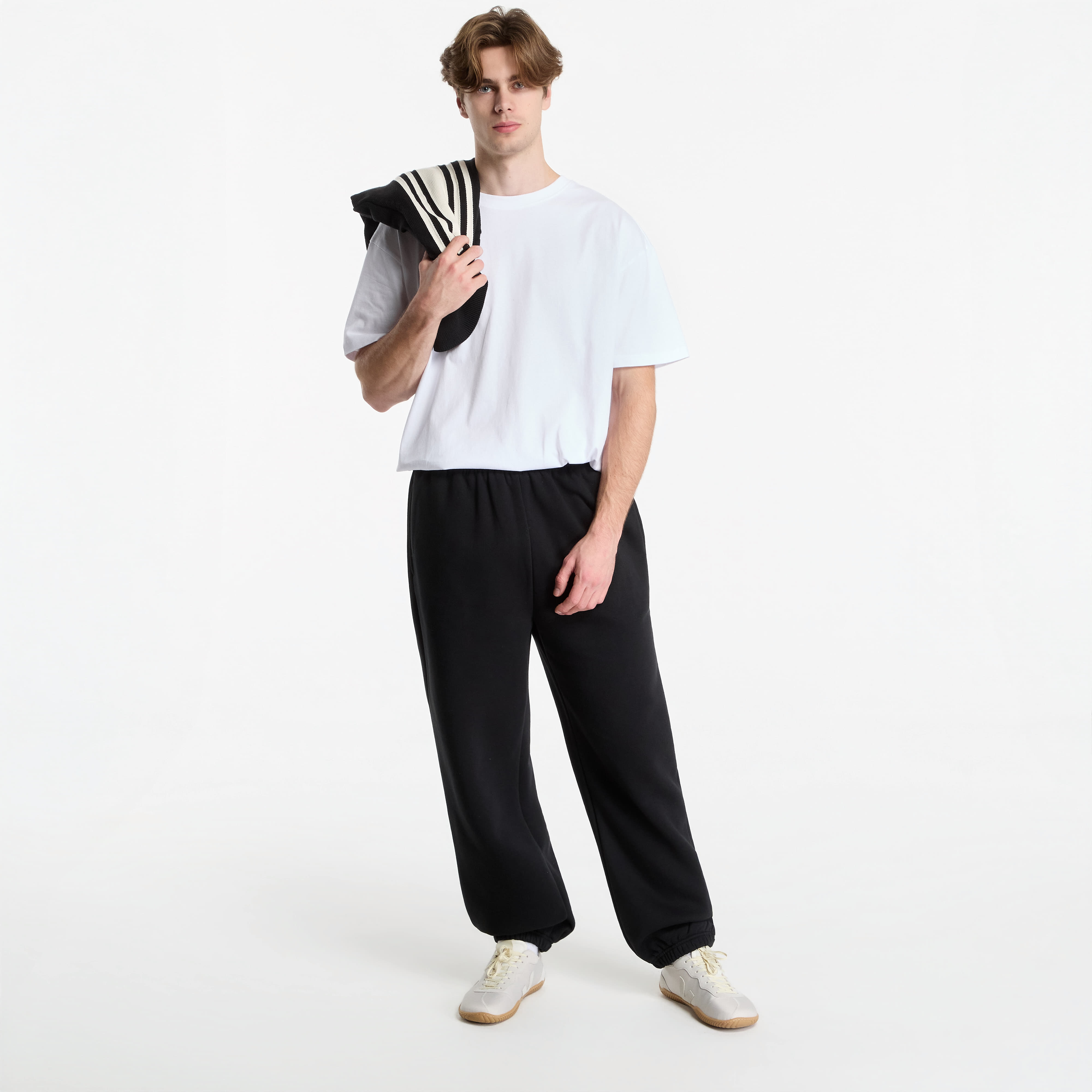 Потници Urban Classics Fluffy Sweatpants Black XL