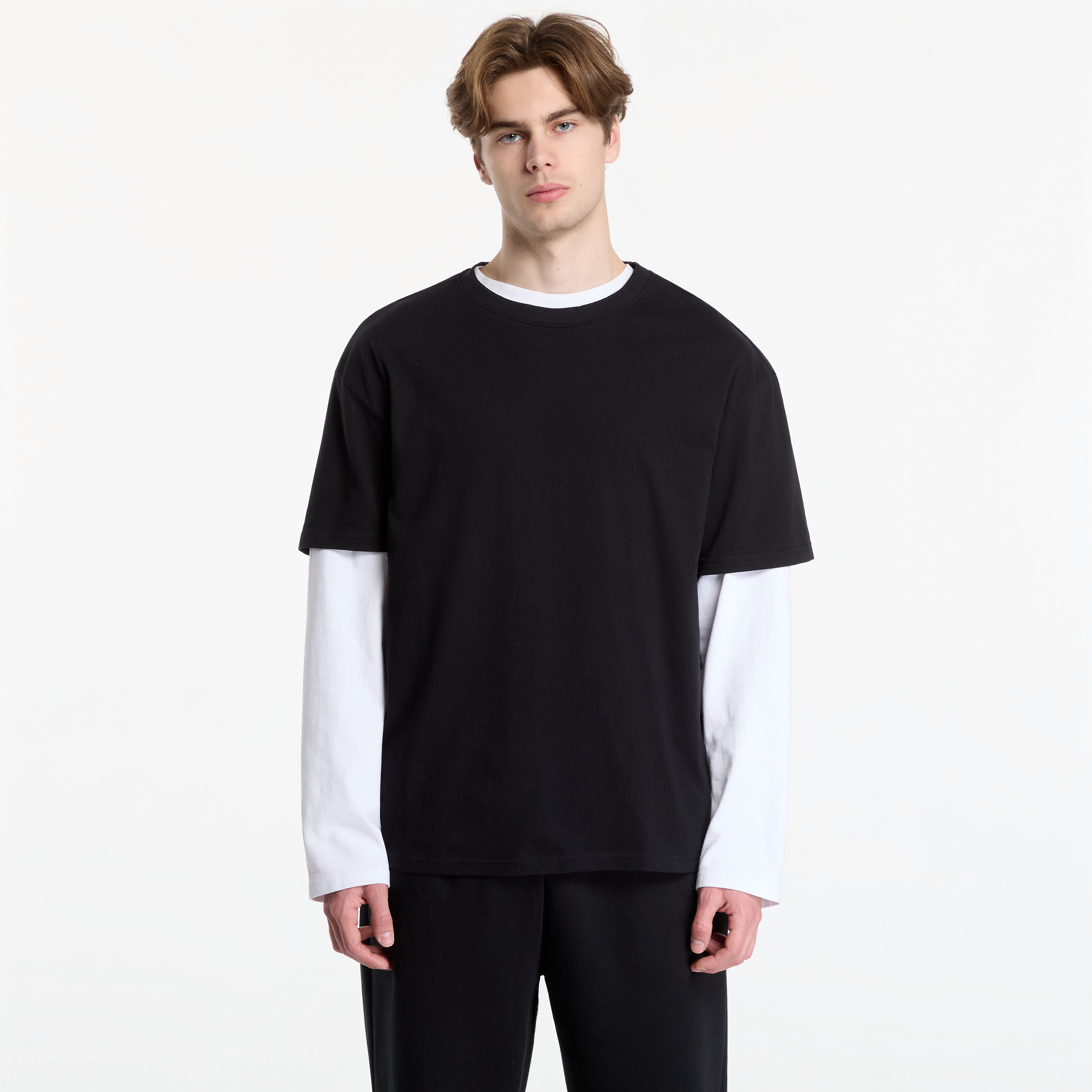 Тениска Urban Classics Cotton Loose Tee Black L