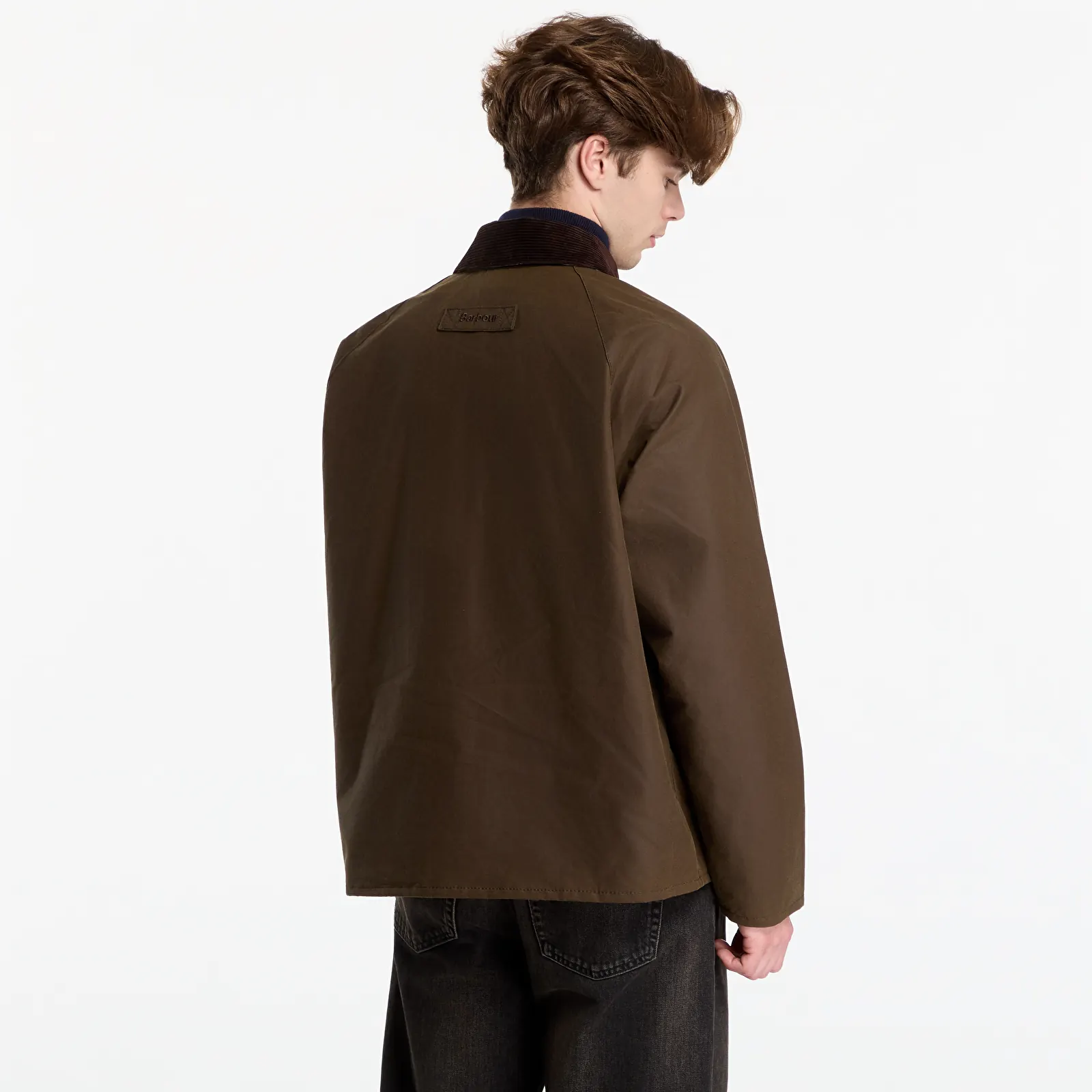 Jacken Barbour Icons Transport Wax Brown