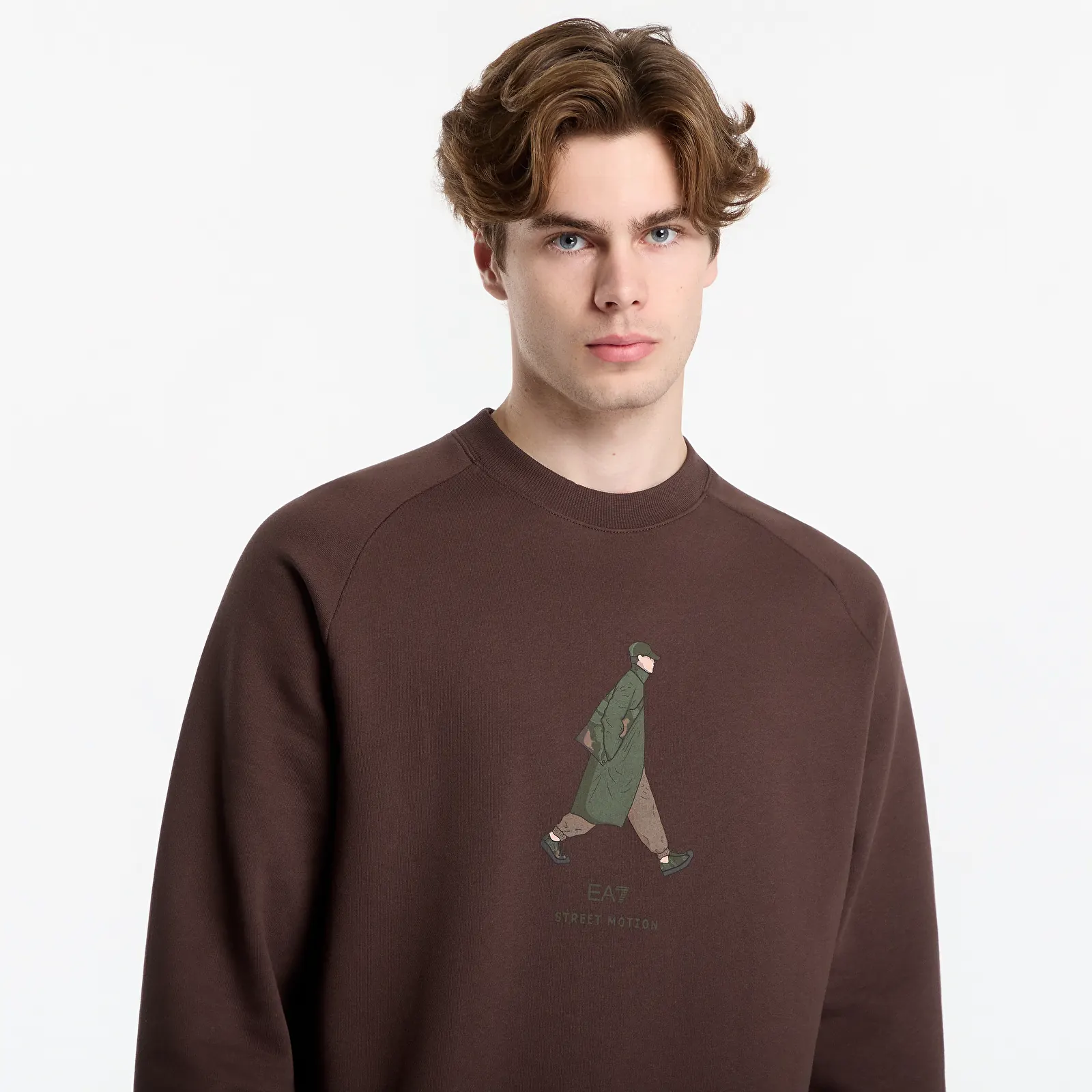 Sudaderas EA7 Emporio Armani Train Graphic Series M T-top C Mulch