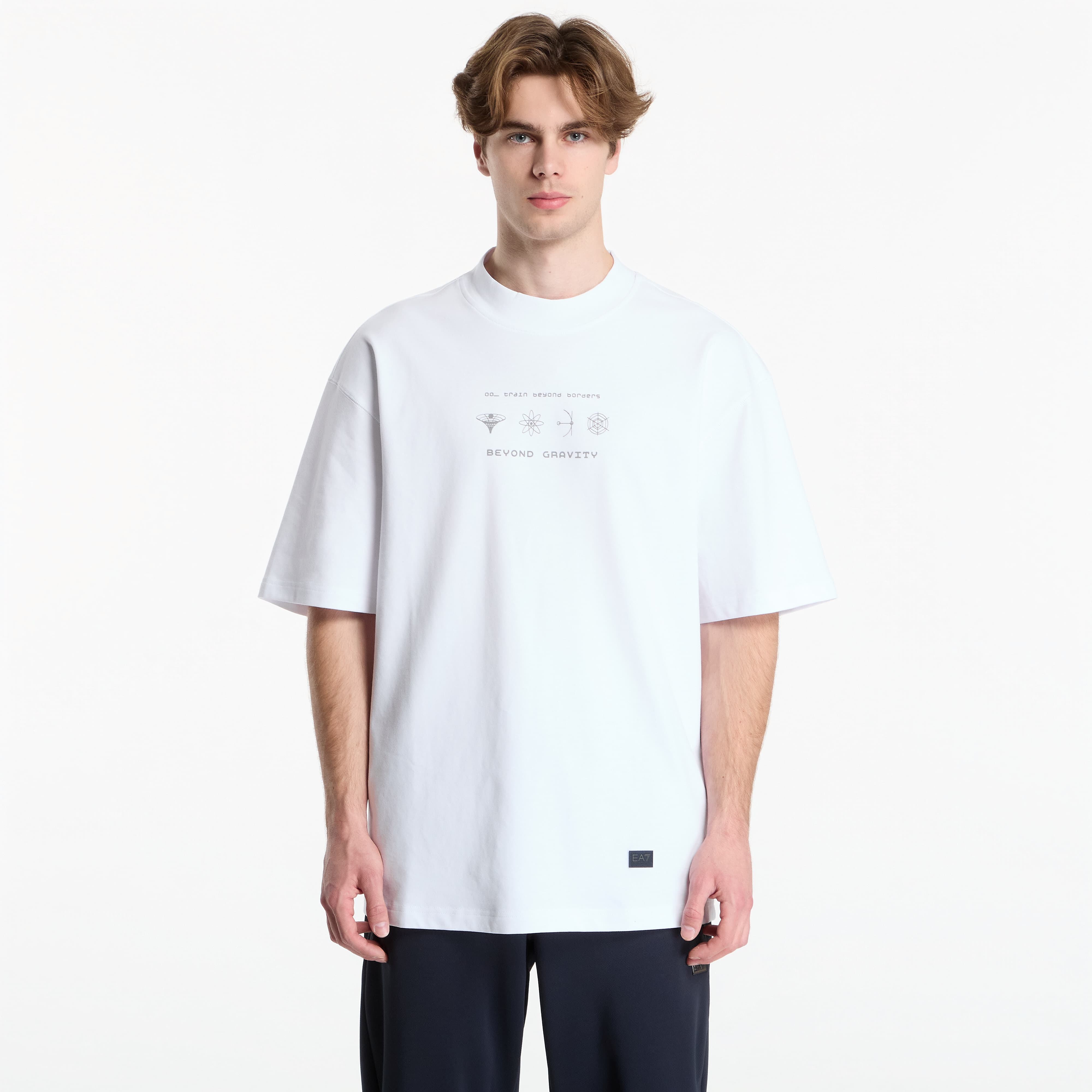 Тениска EA7 Emporio Armani Train 7.0 M T-Shirt Ss Co Brilliant White XL