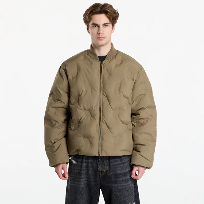 Giacca Daily Paper Ayan Monogram Puffer Jacket Army Green