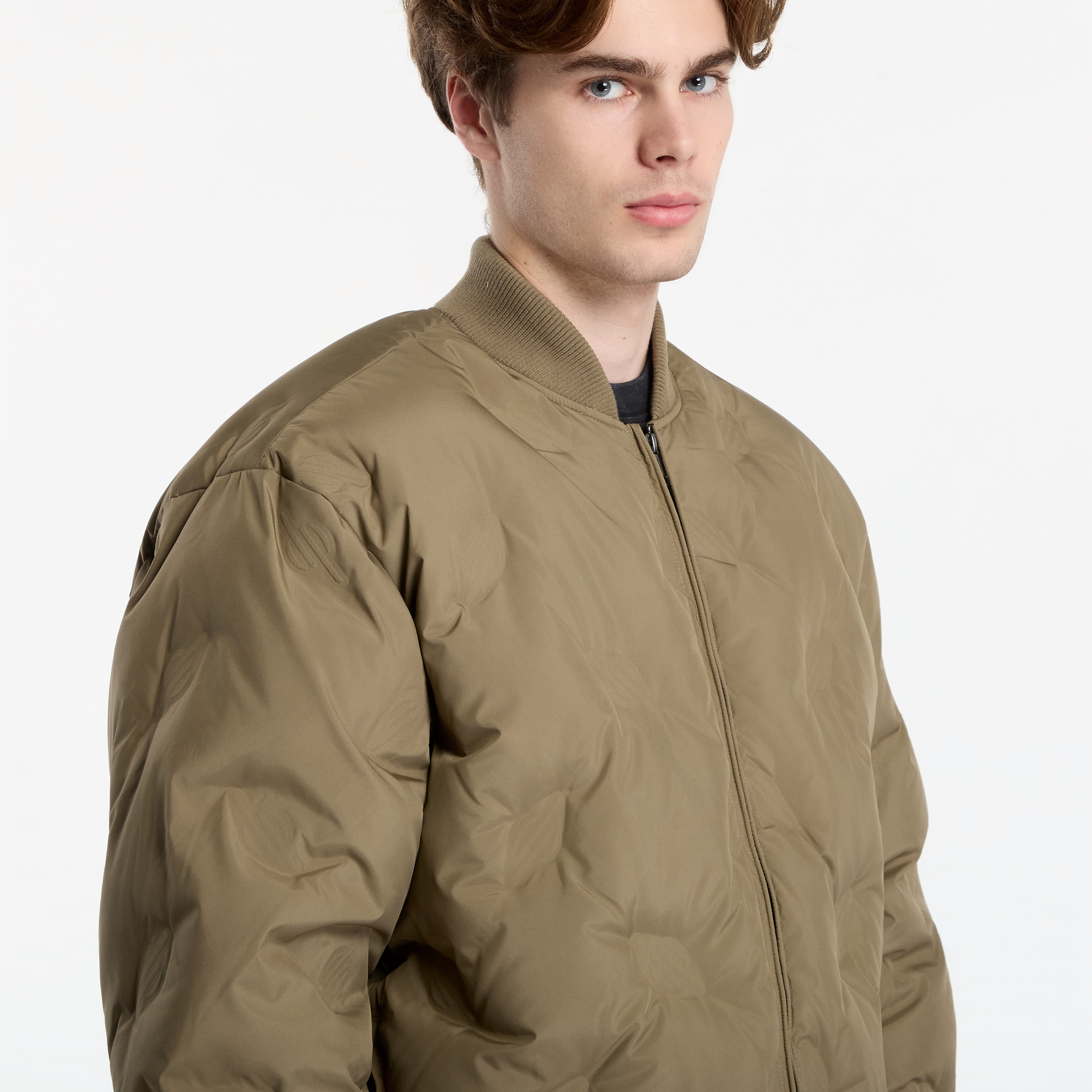 Μπουφάν Daily Paper Ayan Monogram Puffer Jacket Army Green M