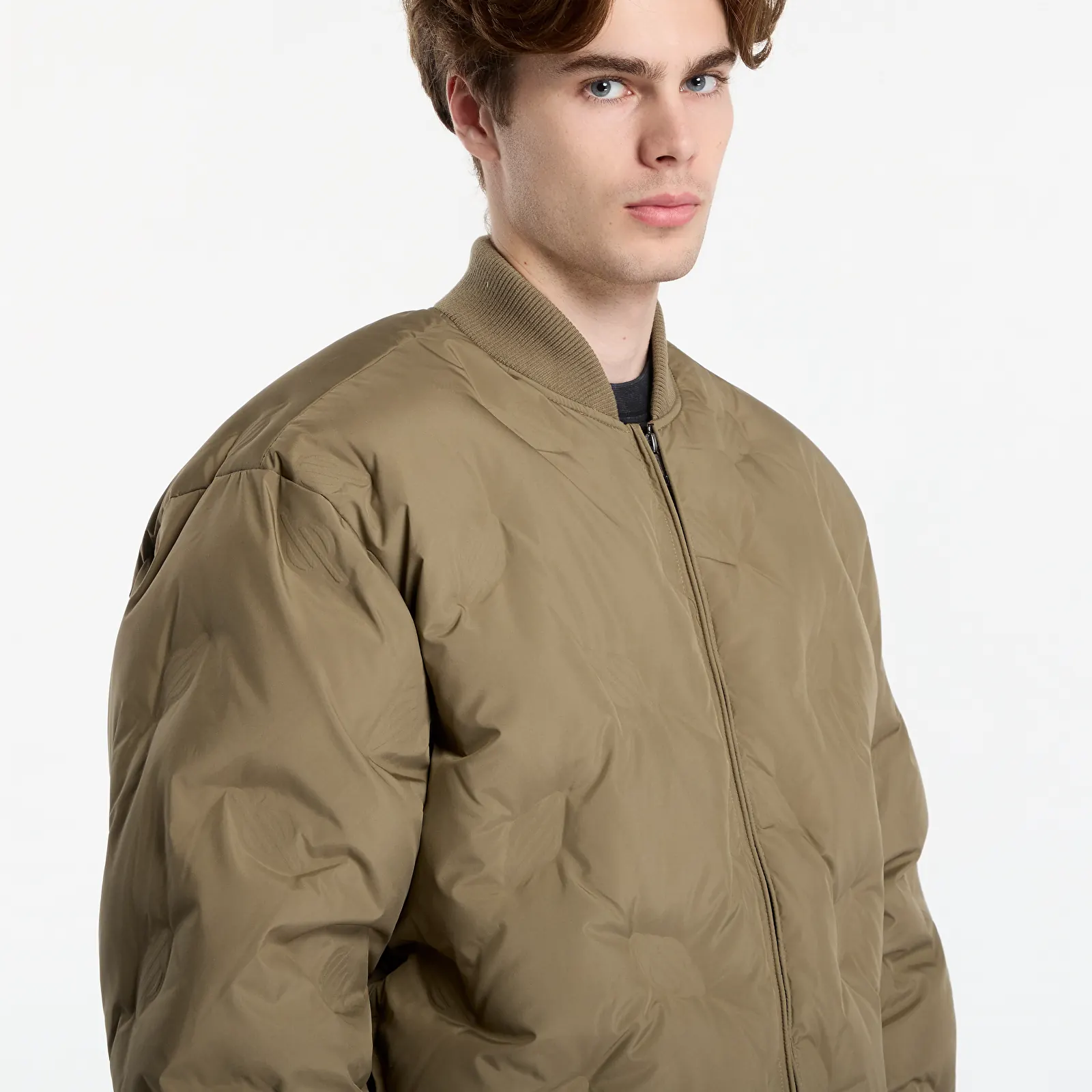 Chaquetas Daily Paper Ayan Monogram Puffer Jacket Army Green