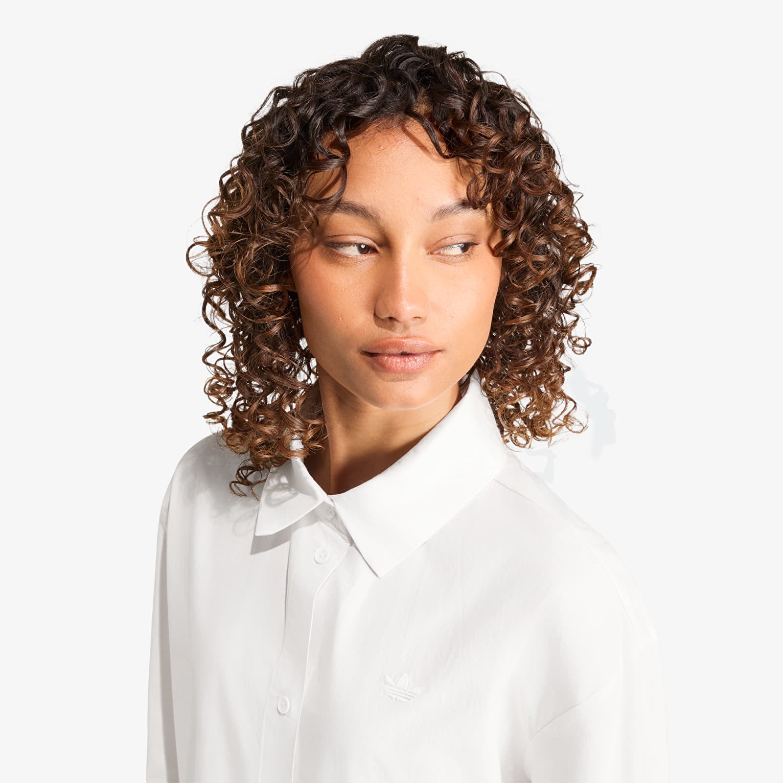 Ženske majice adidas 3 Stripes Shirt Cloud White/ Cloud White