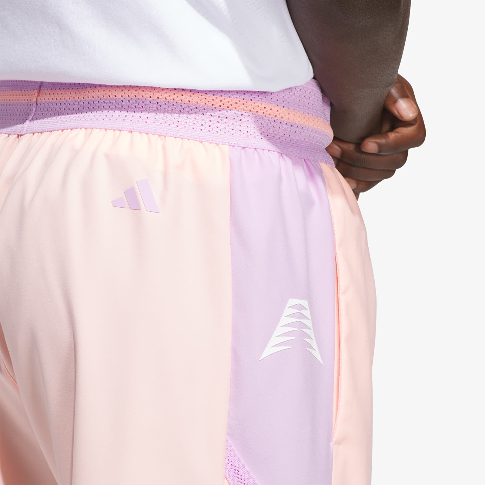 Men's shorts adidas Anthony Edwards Crazy Lite Short Haze Coral/ Bliss Lilac