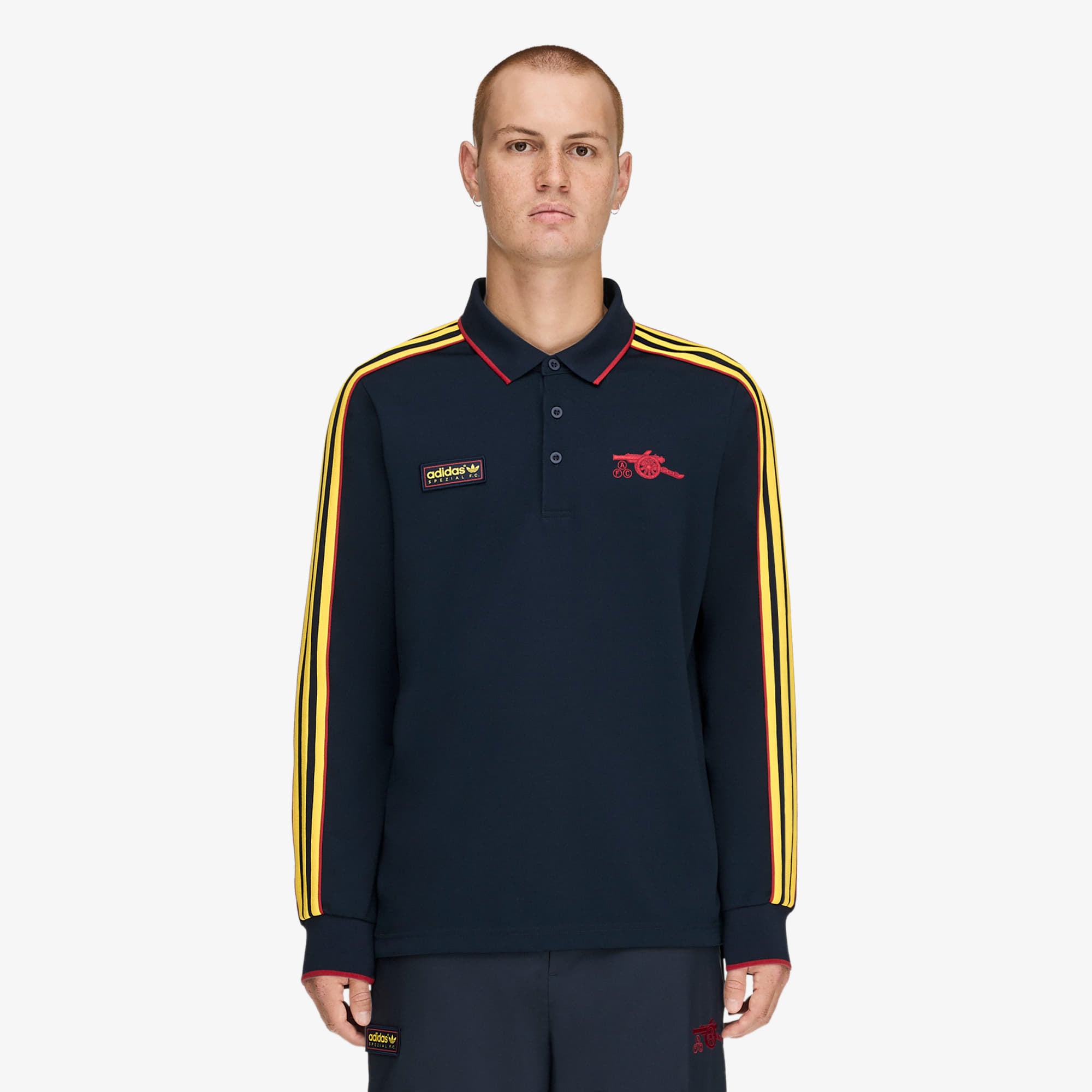 Тениска adidas Arsenal SPZL F.C. Polo Aurora Ink XXL