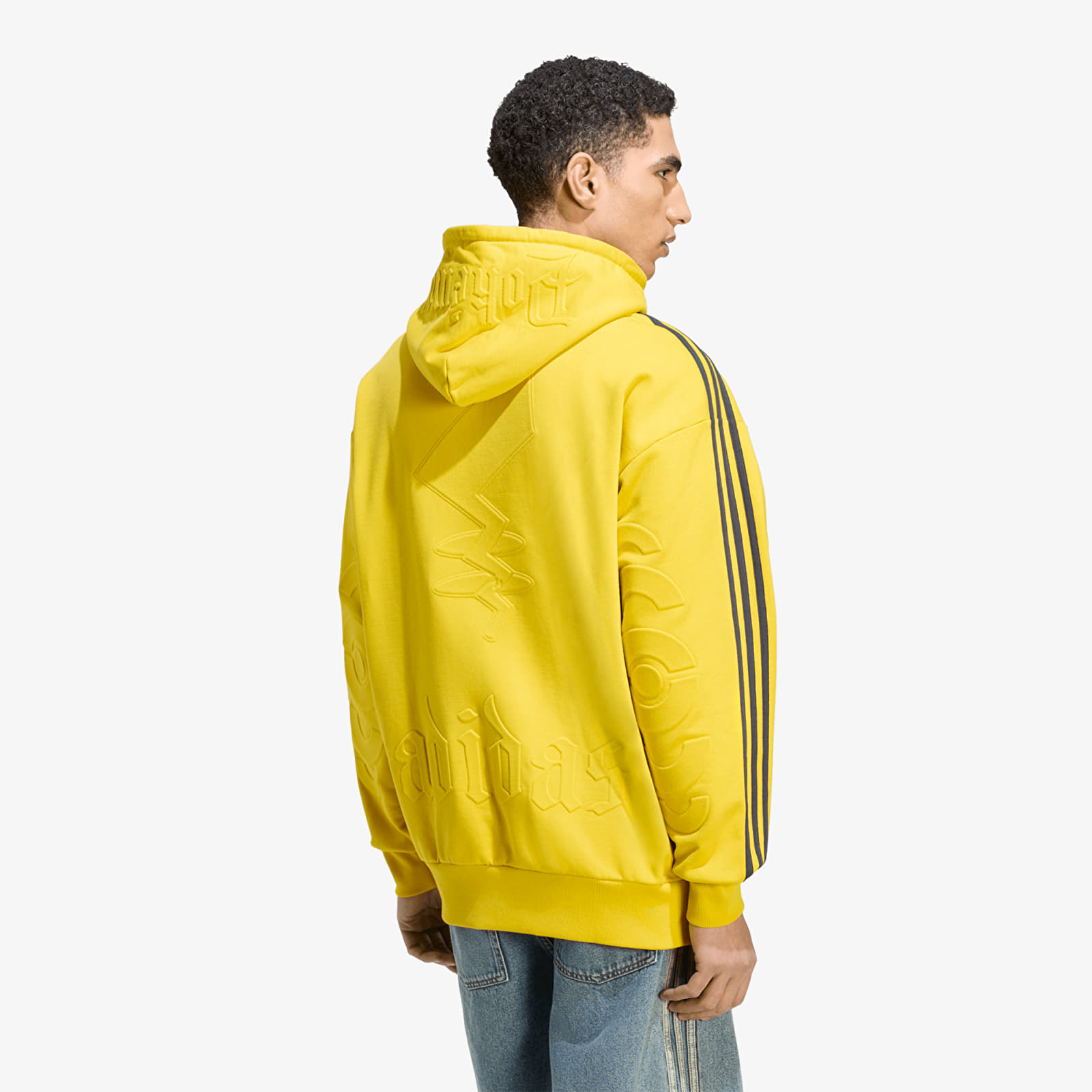 Herren-Sweatshirts adidas x Pokemon Teamgeist Hoodie Hazy Yellow
