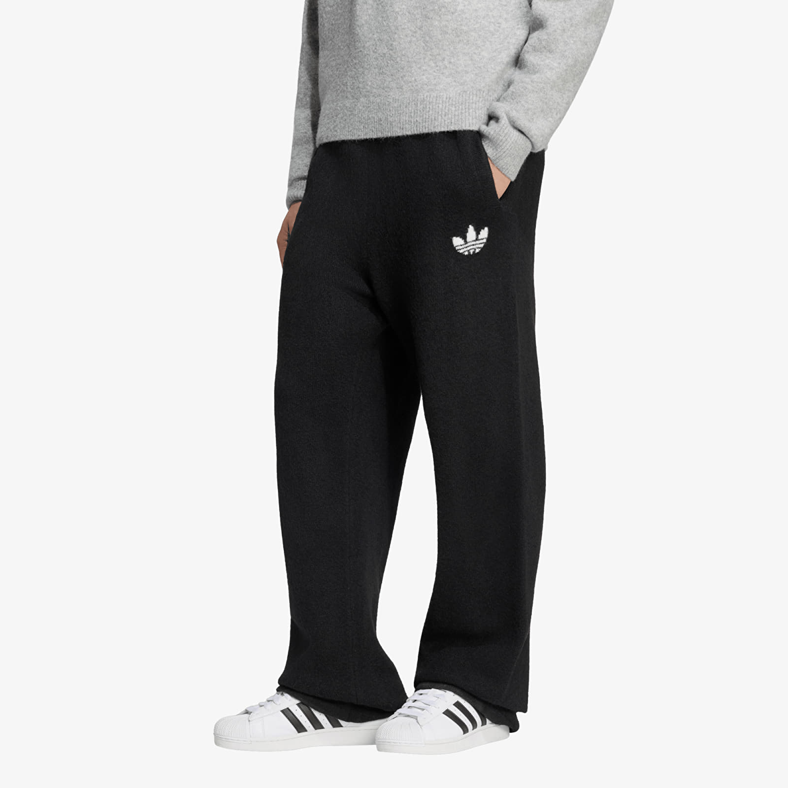 Bukser for menn adidas Originals Essentials Knit Pants Black