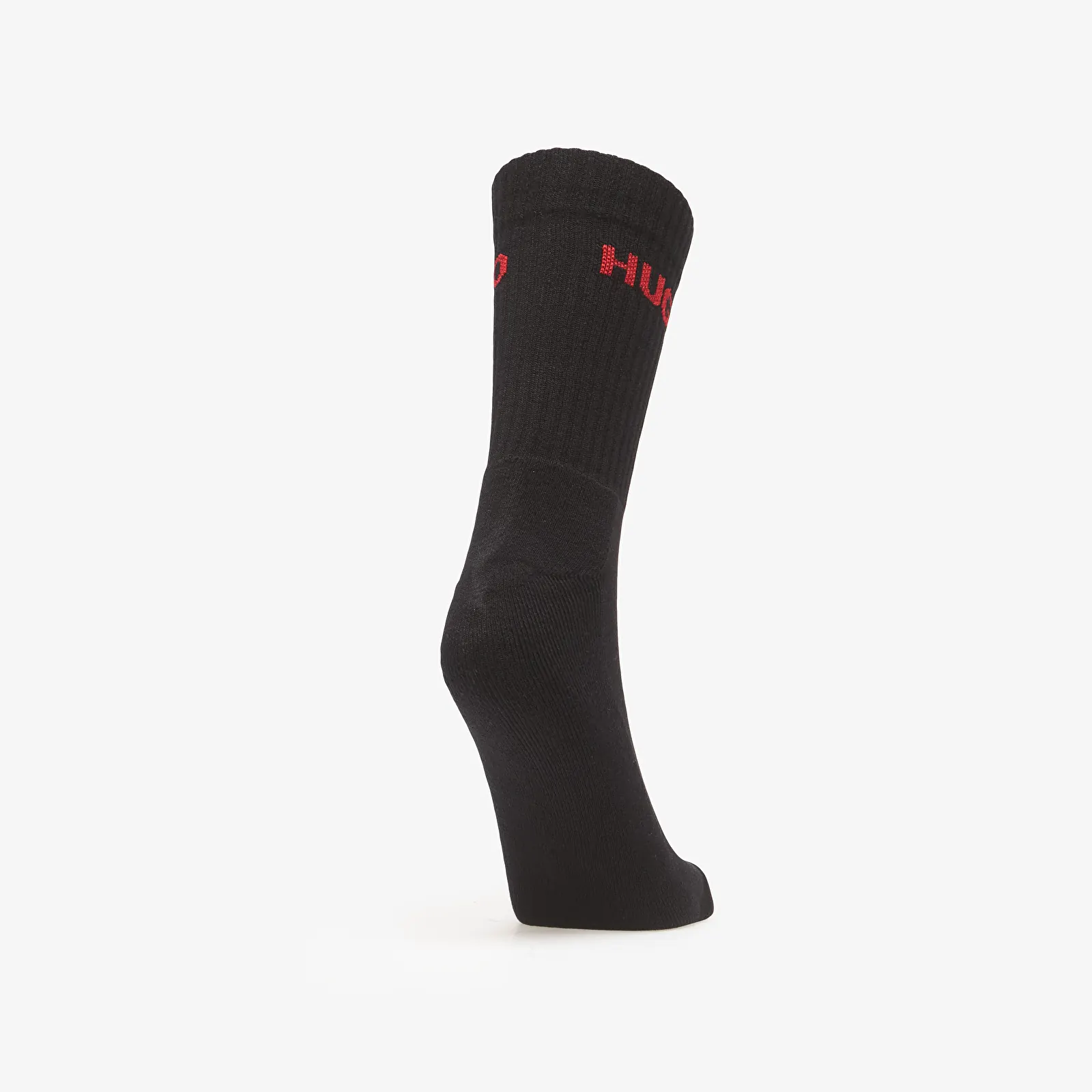 Men's socks Hugo Boss 6-Pack QS Rib Logo Socks Black
