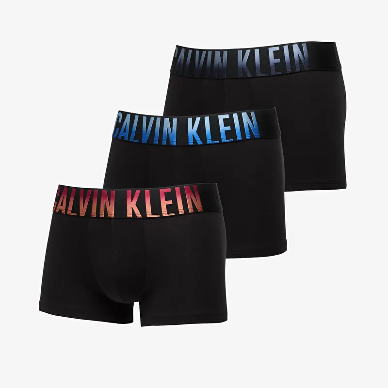 Bokserice Calvin Klein Trunk 3-Pack Black