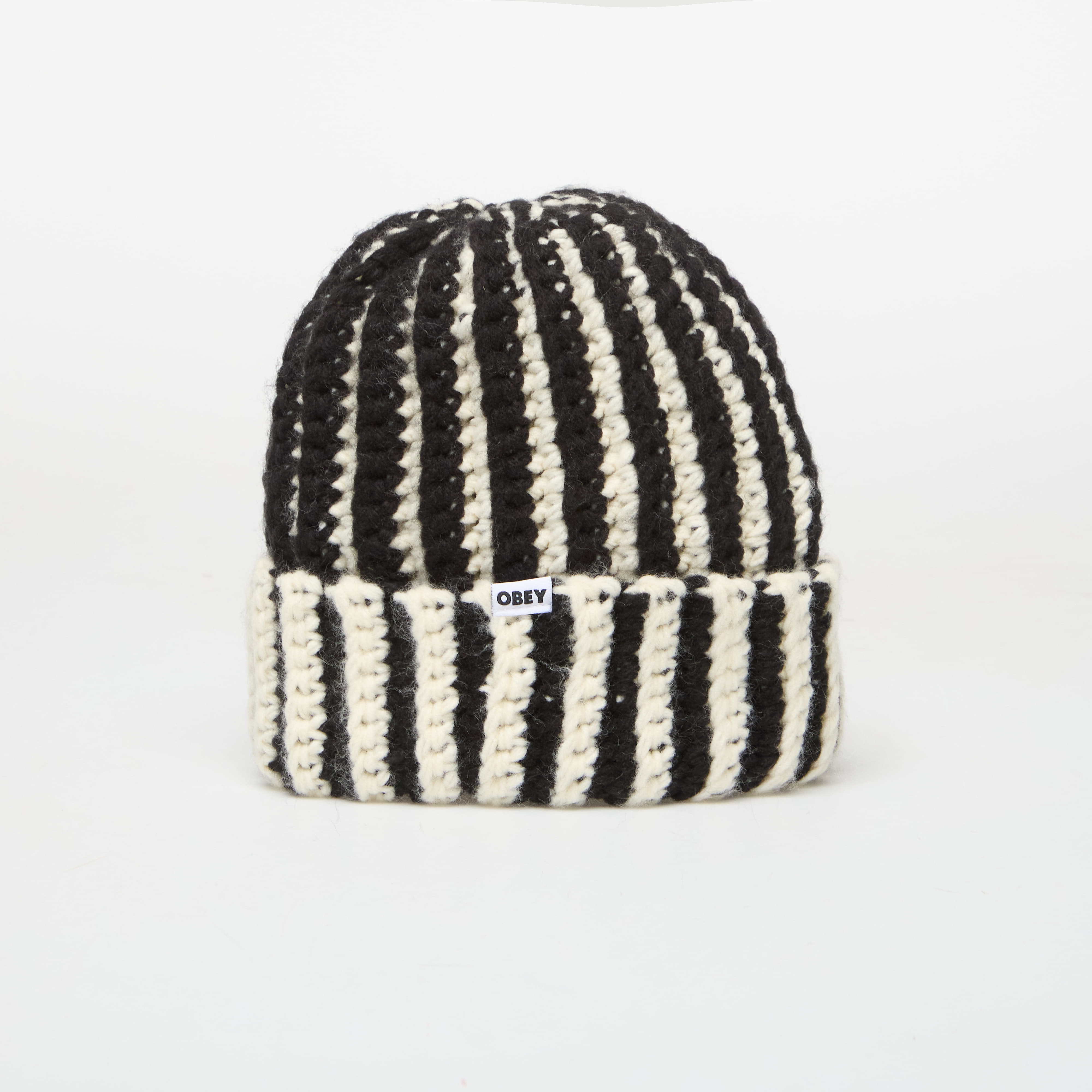 Шапка Obey Scout Chunky Beanie Black Multi Universal