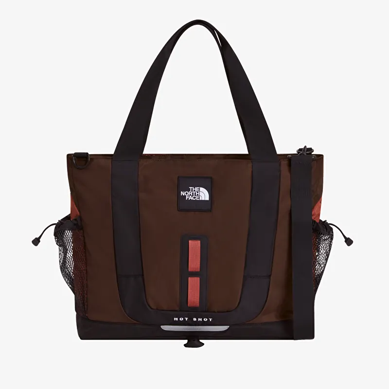 Kott The North Face Hot Shot Tote Dark Chestnut/ Cumulus Cloud