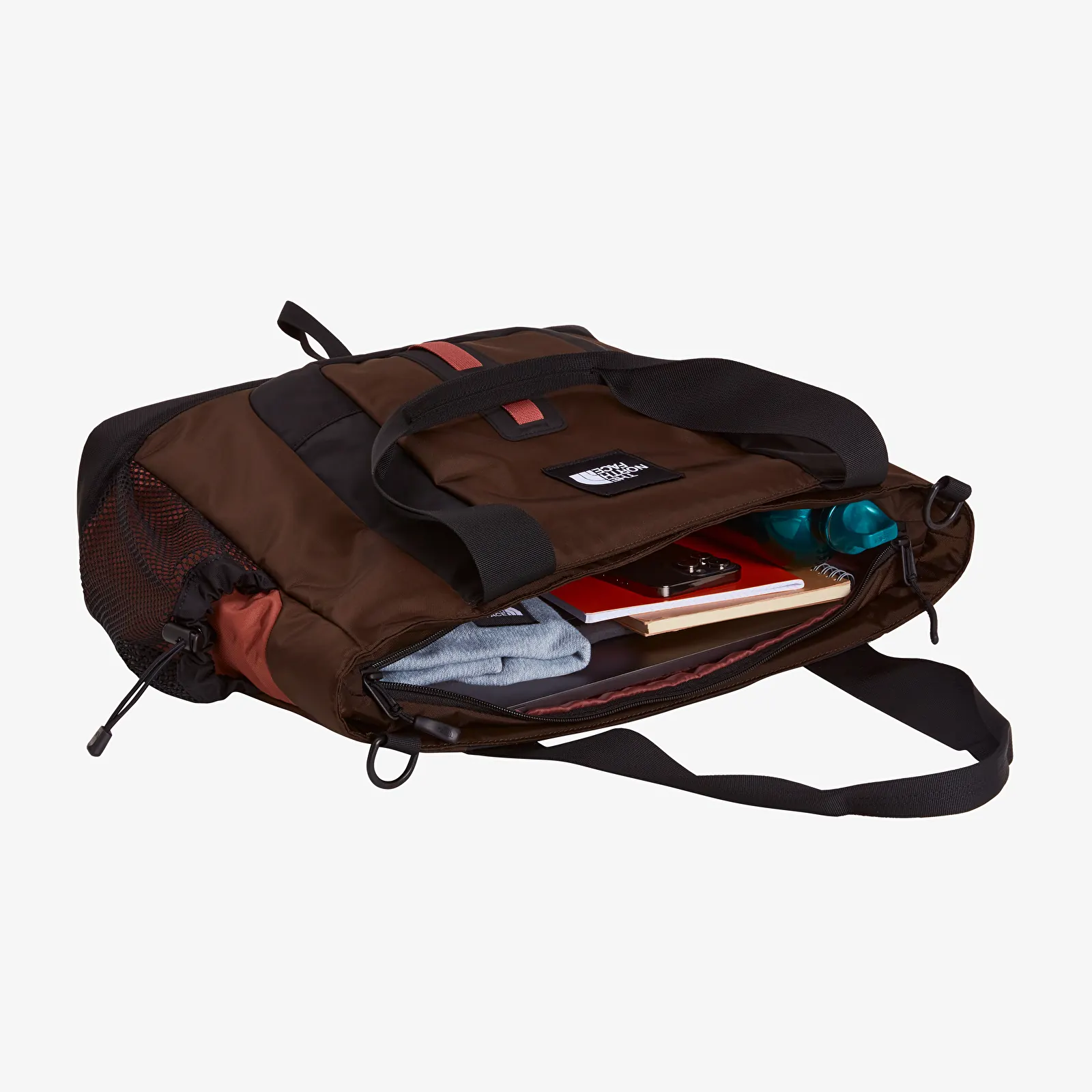 Сумки через плече The North Face Hot Shot Tote Dark Chestnut/ Cumulus Cloud
