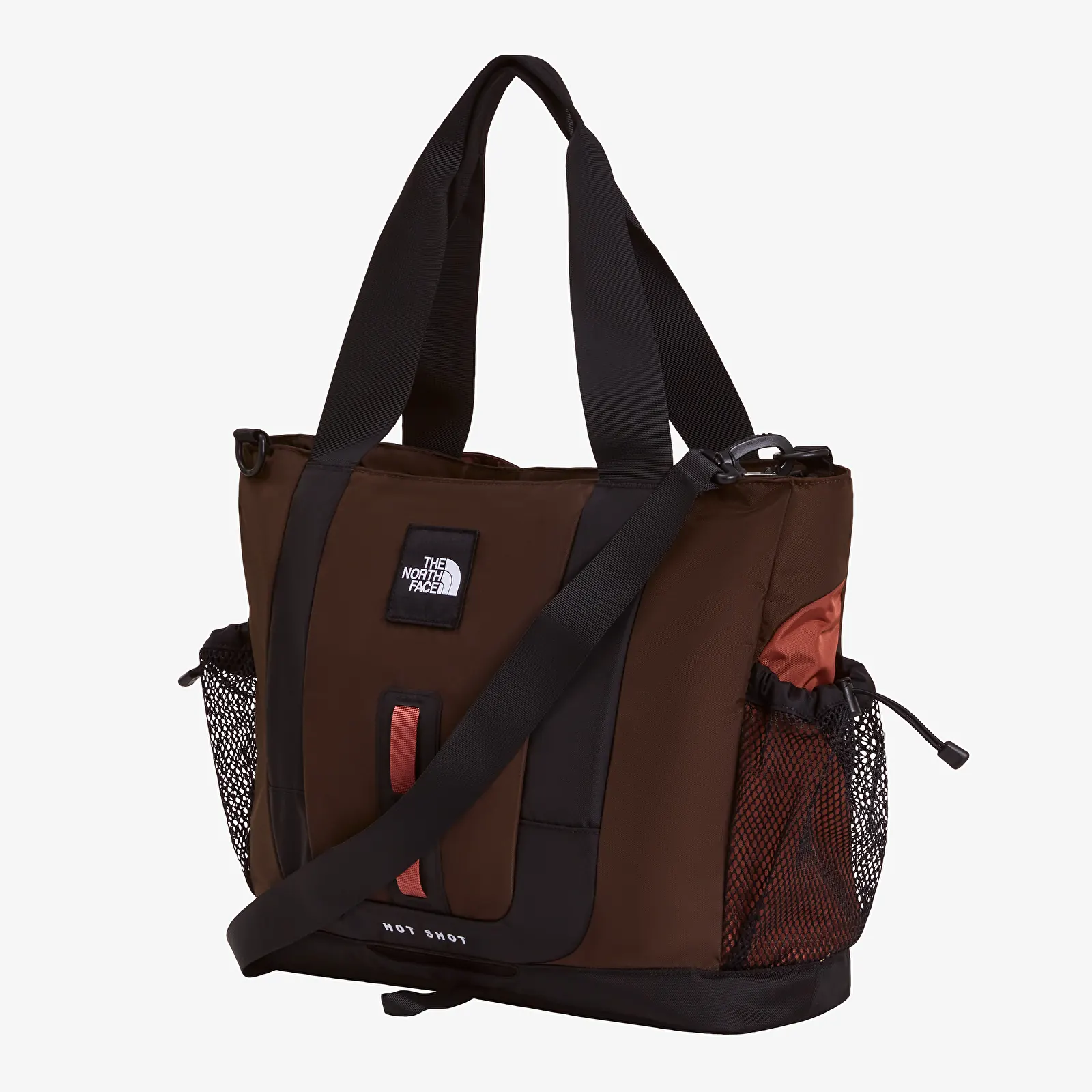 Сумки через плече The North Face Hot Shot Tote Dark Chestnut/ Cumulus Cloud