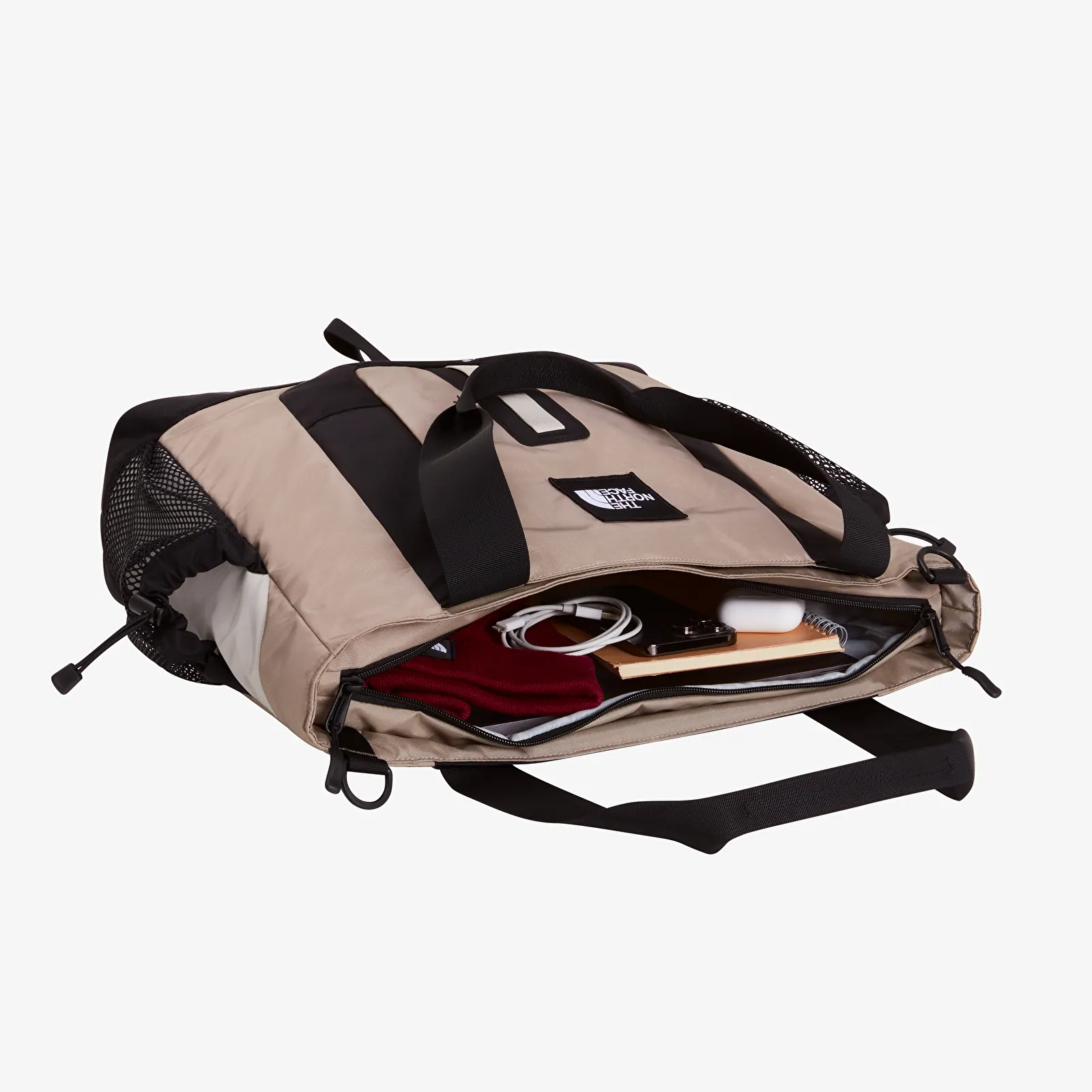 Сумки через плече The North Face Hot Shot Tote Stone Slab/ Cumulus Cloud