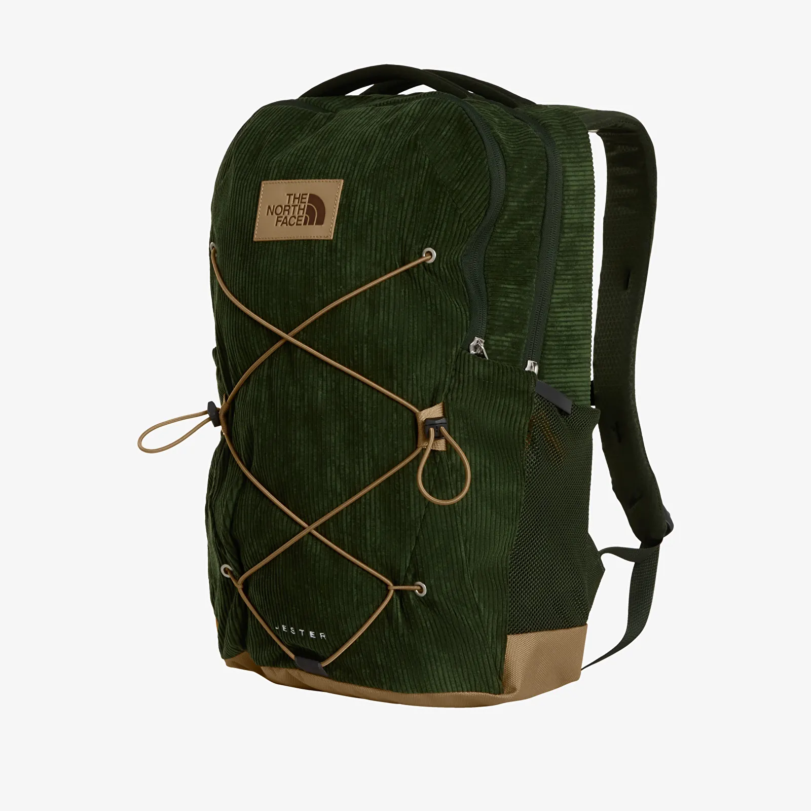 Backpacks The North Face Jester Pro Bottle Green/ Leather Brown