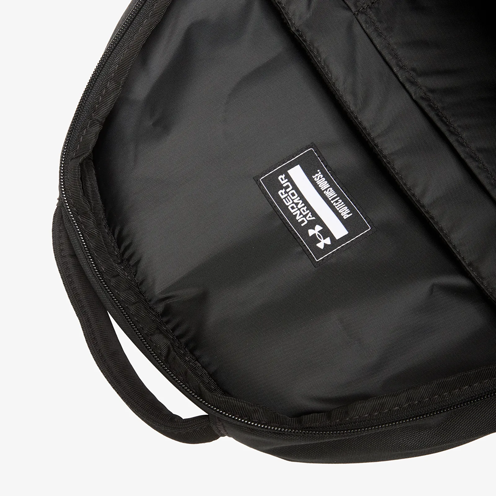 Men's backpacks Under Armour Hustle Pro 6.0 Backpack Black/ Castlerock/ Castlerock