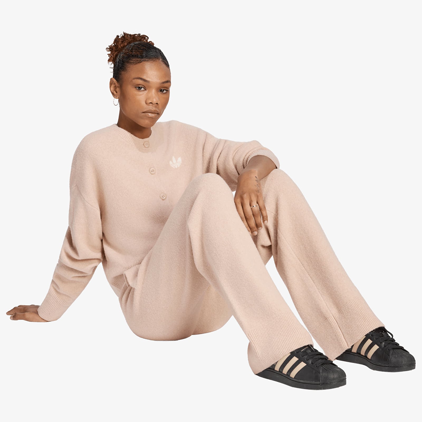 Sweaters adidas Essentials Knit Cardigan Wonder Taupe