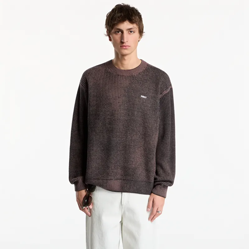 Светр Obey Spray Effect Sweater Morel Multi