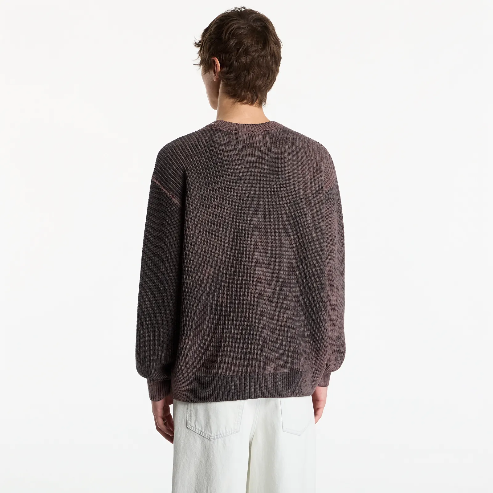 Svetre Obey Spray Effect Sweater Morel Multi