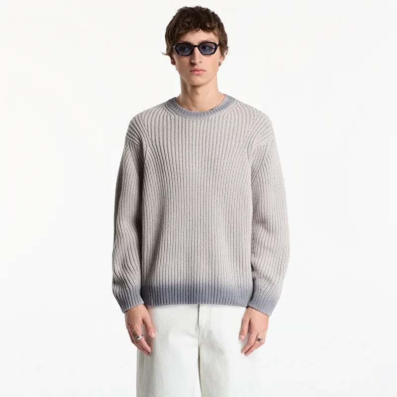 Свитер Obey Ian Faded Wash Sweater Grey Faded Wash