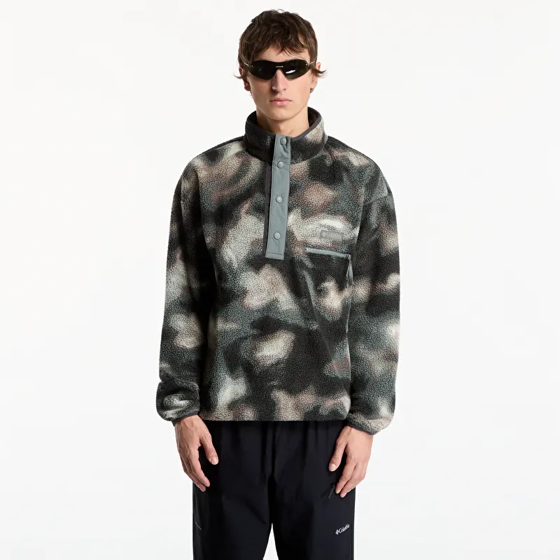 Verryttelypaita Columbia Helvetia™ II Printed Half Snap Fleece Sedona Sage Dyeflow