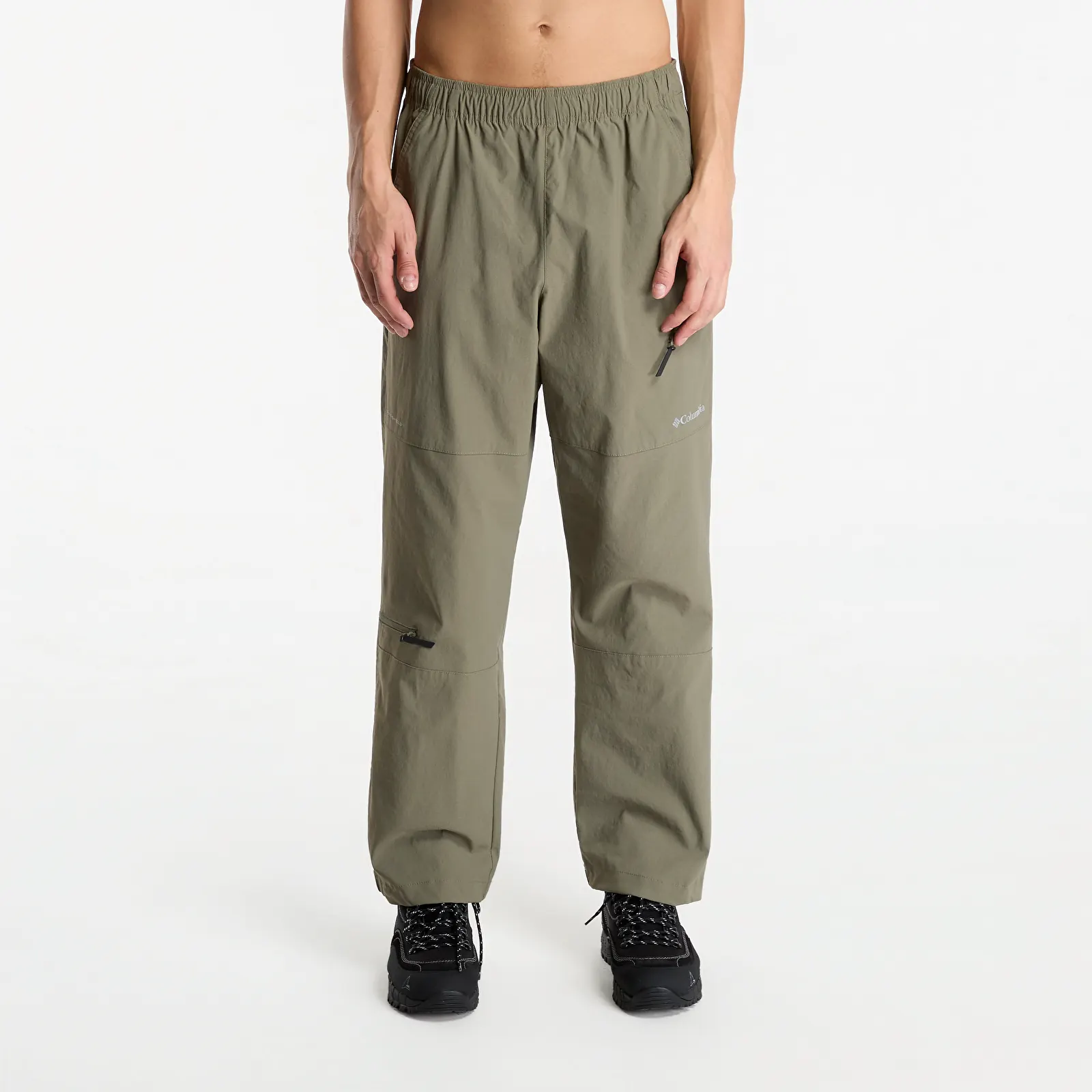 Férfi nadrágok Columbia Woven Cargo Jogger Stone Green
